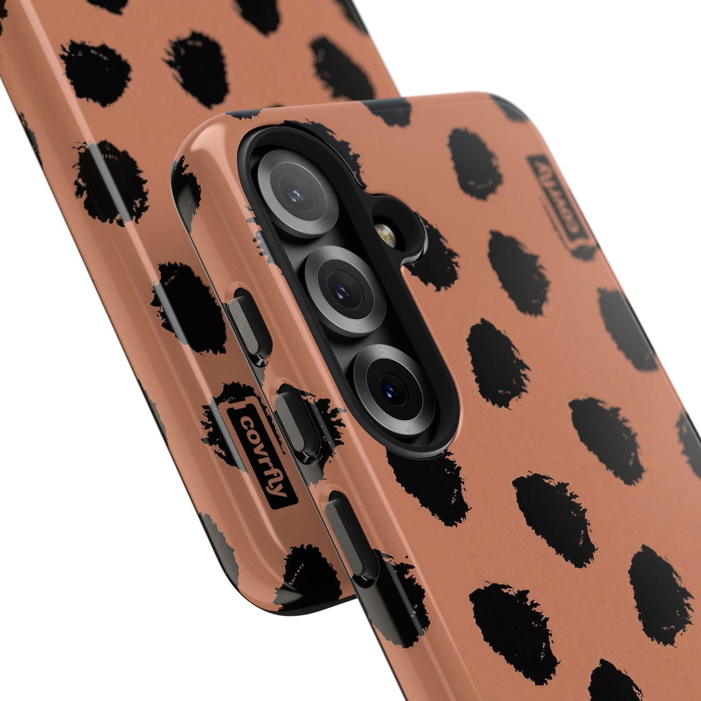 Funda Caos Terracota para Galaxy S25+ - View 2 - Diseño Premium covrfly