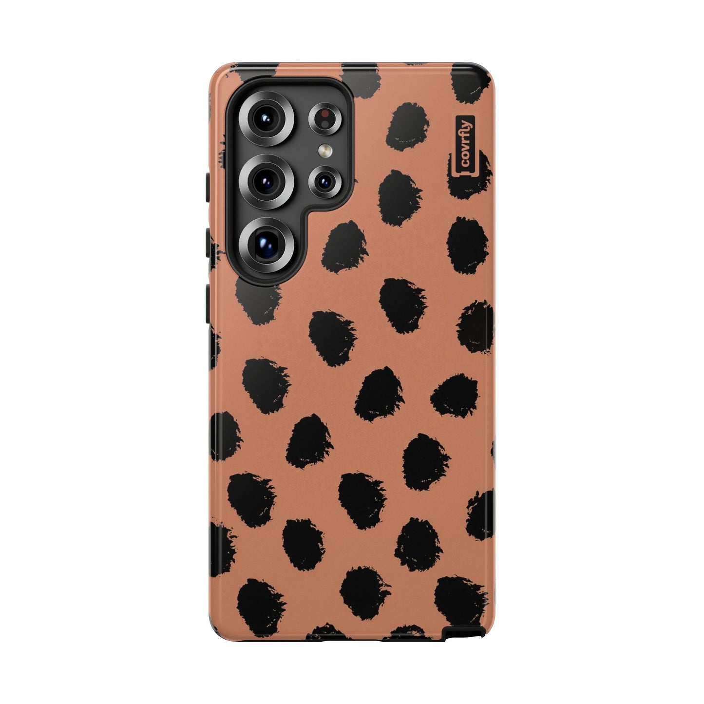 Funda Caos Terracota para Galaxy S25 Ultra - View 1 - Diseño Premium covrfly