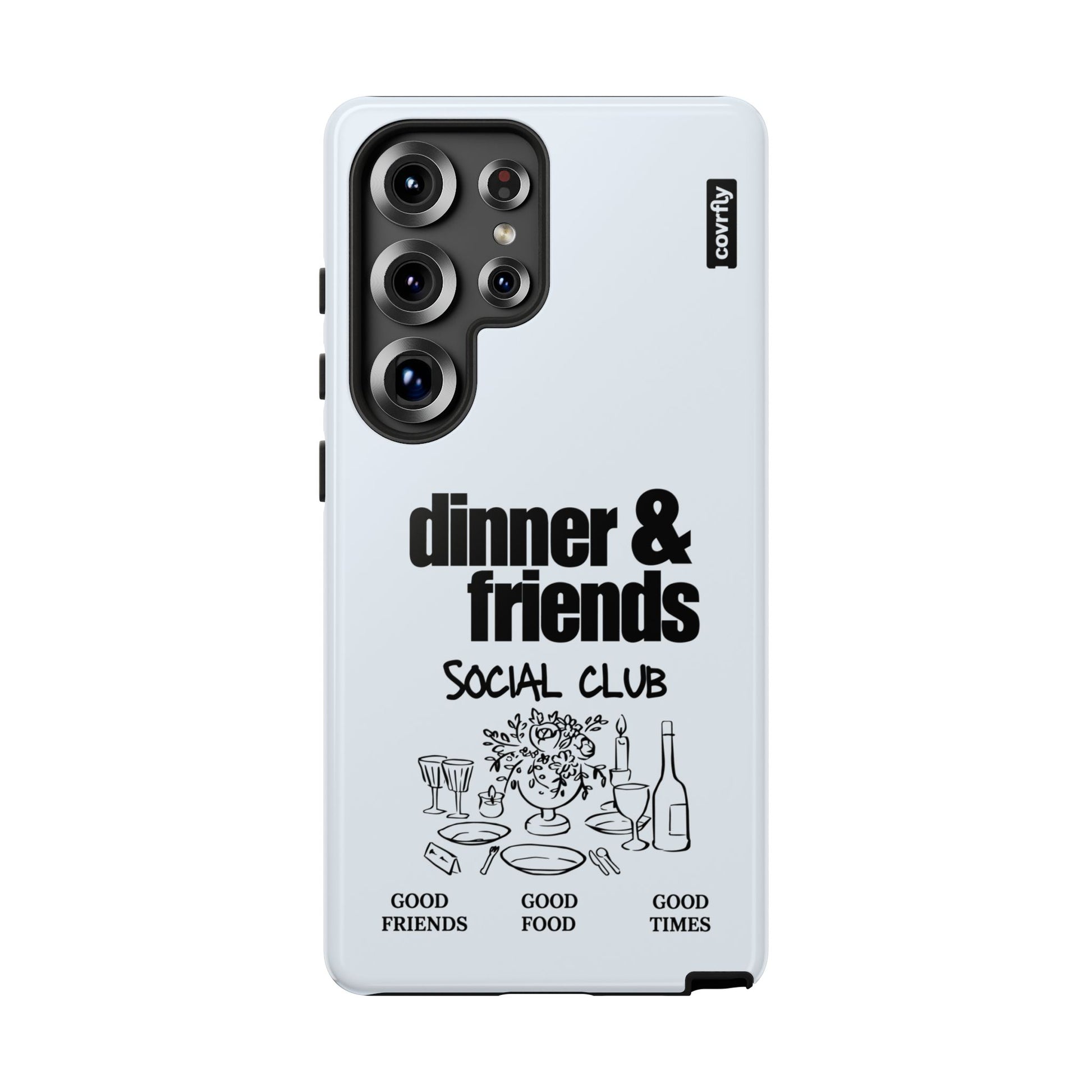 Funda Dinner & Friends para Galaxy S25 Ultra - View 1 - Diseño Premium covrfly