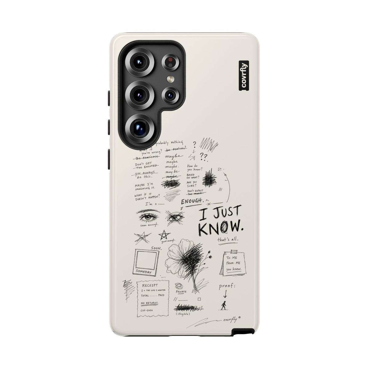 Funda I Just Know para Galaxy S25 Ultra - View 1 - Diseño Premium covrfly