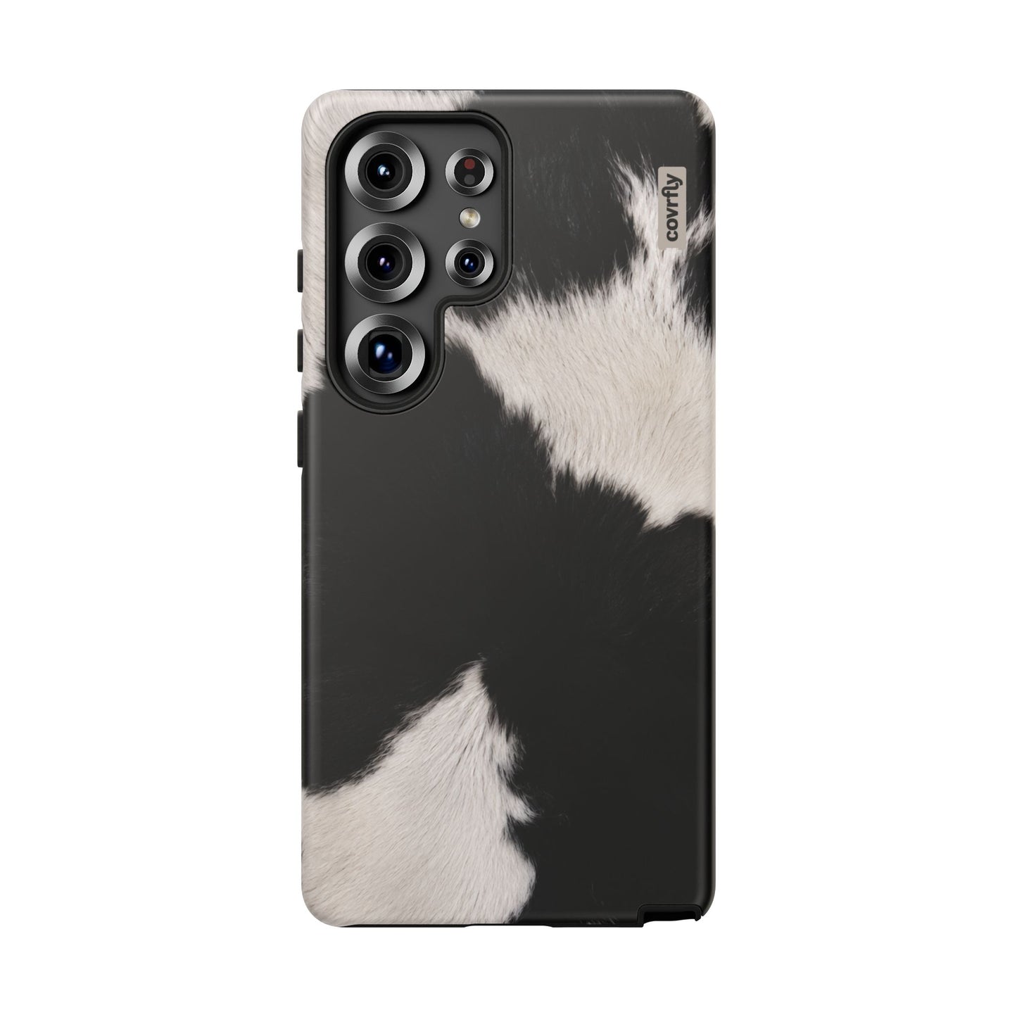 Funda Blanco, negro, punto. para Galaxy S25 Ultra Matte Premium - View 1 - Diseño Premium covrfly