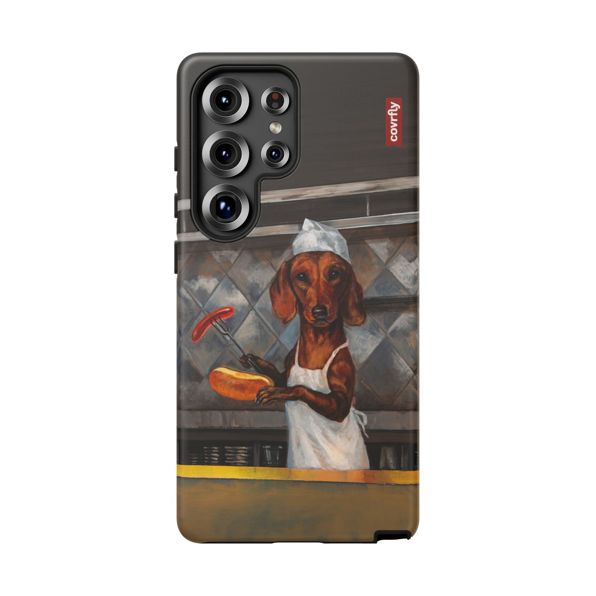 Funda Chef Salchicha para Galaxy S25 Ultra Matte Premium - View 1 - Diseño Premium covrfly