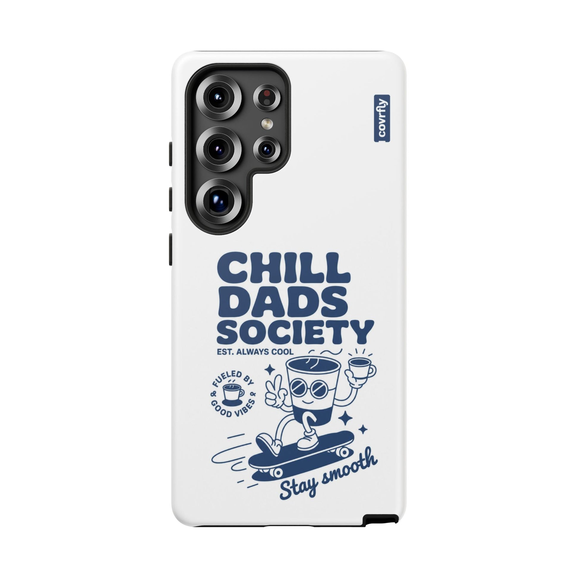 Funda Chill Dads para Galaxy S25 Ultra Matte Premium - View 1 - Diseño Premium covrfly