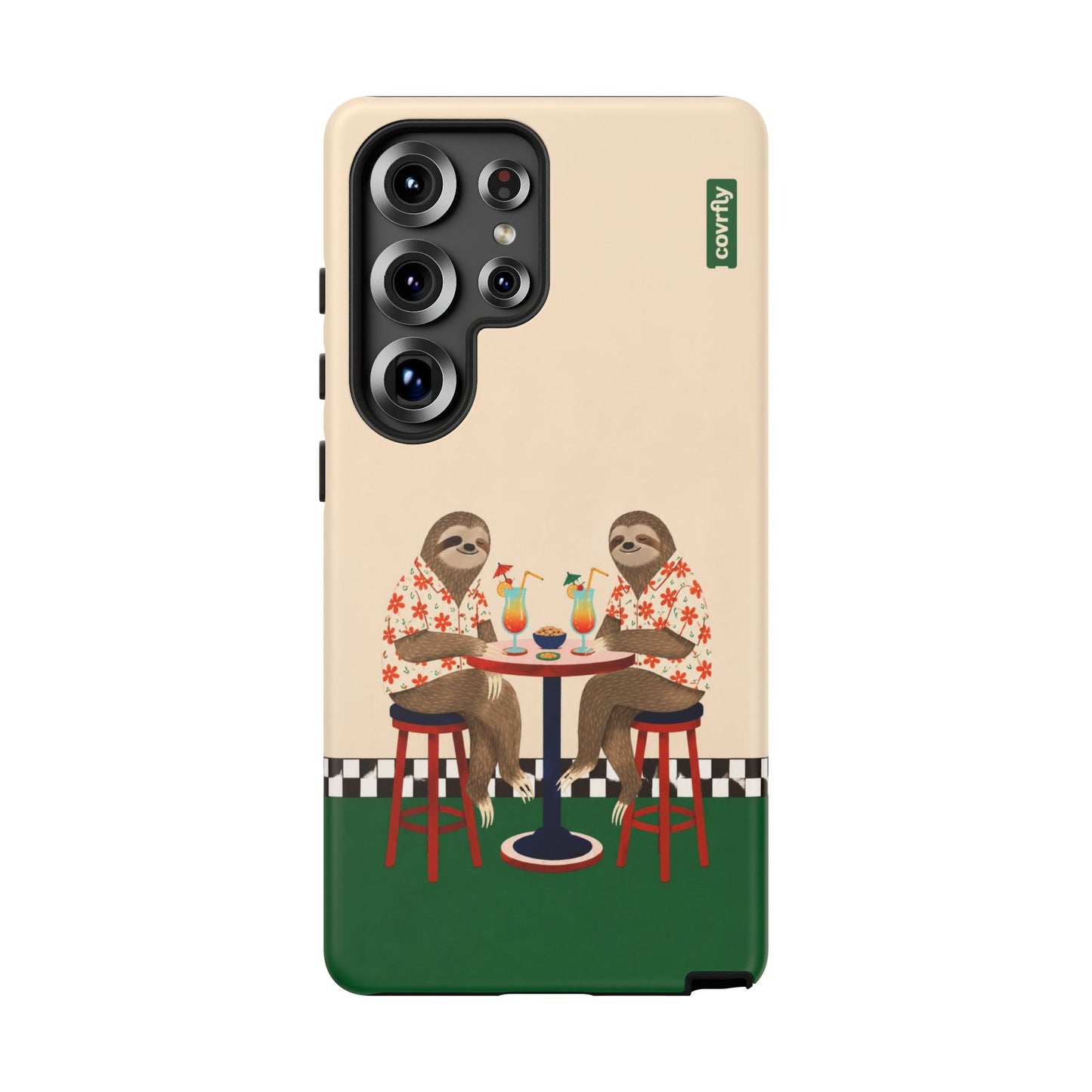 Funda Dos Perezas para Galaxy S25 Ultra Matte Premium - View 1 - Diseño Premium covrfly