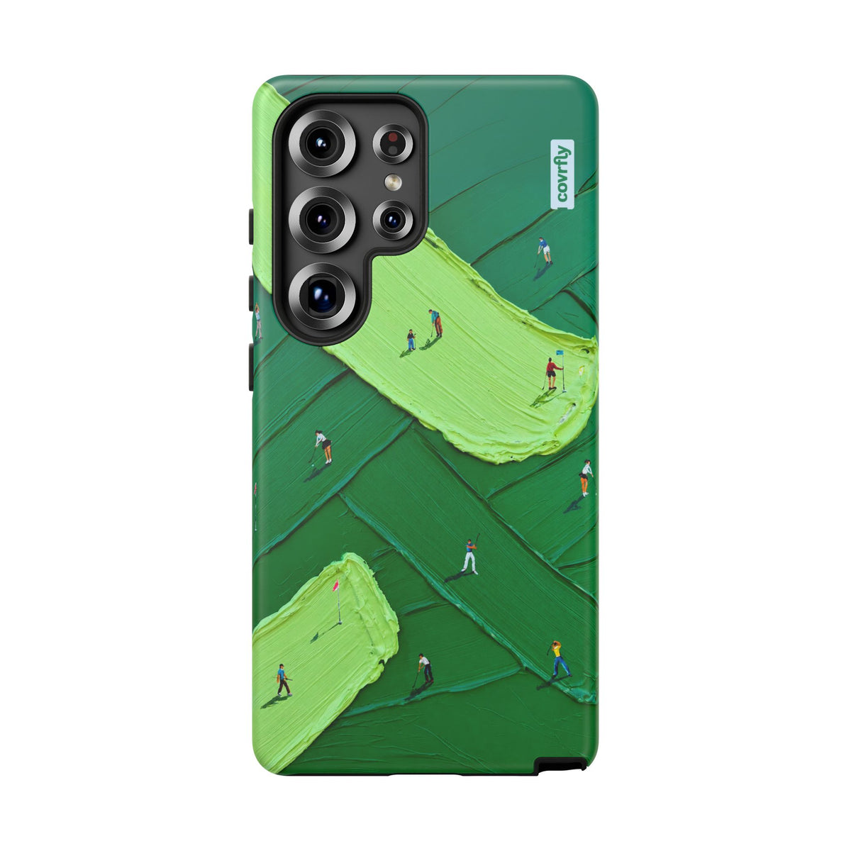 Funda Golf Miniatura para Galaxy S25 Ultra Matte Premium - View 1 - Diseño Premium covrfly