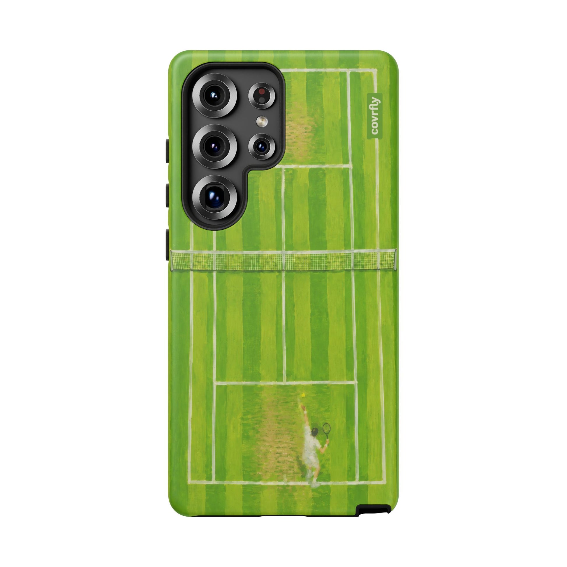 Funda Green Court para Galaxy S25 Ultra Matte Premium - View 1 - Diseño Premium covrfly