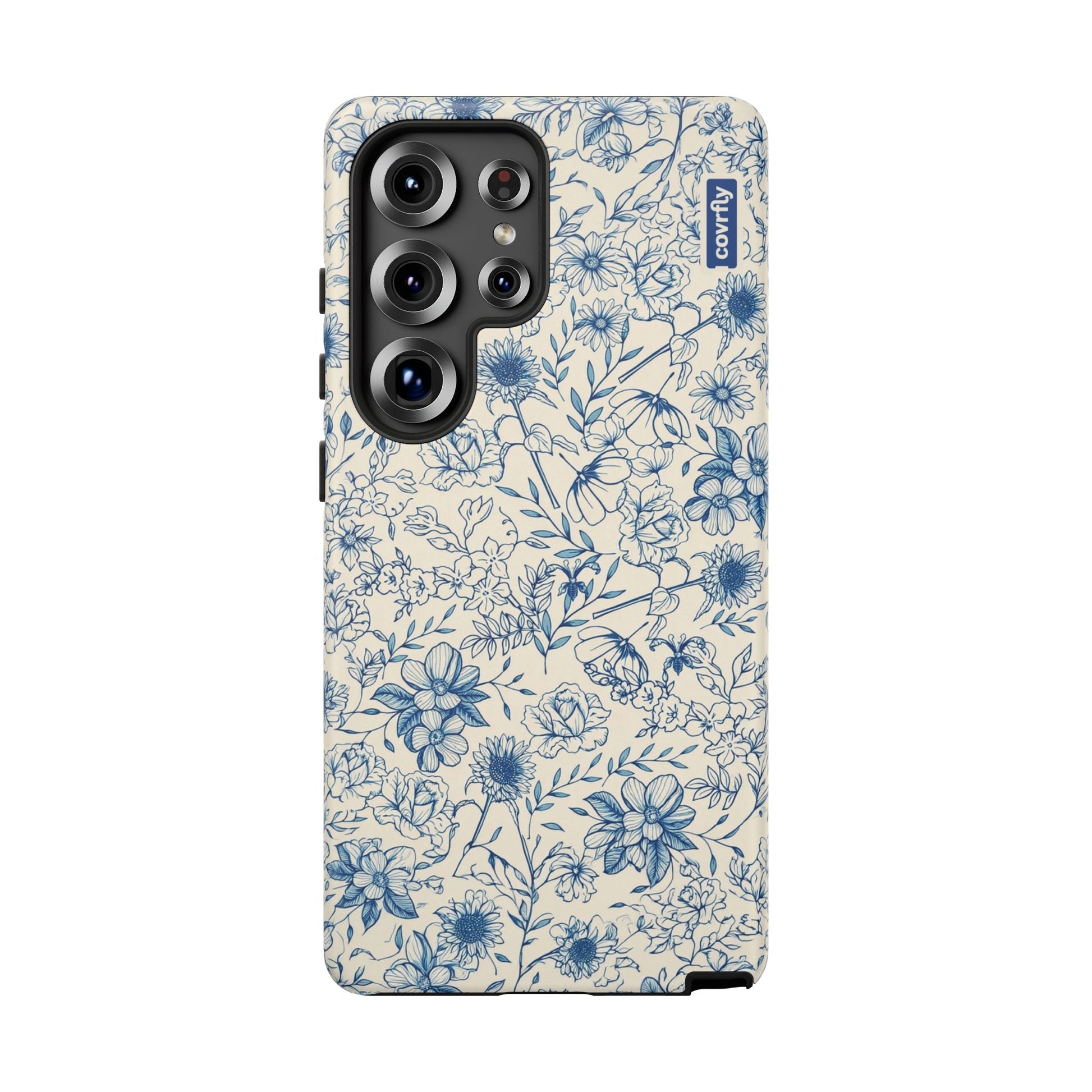 Funda Línea Botánica para Galaxy S25 Ultra Matte Premium - View 1 - Diseño Premium covrfly