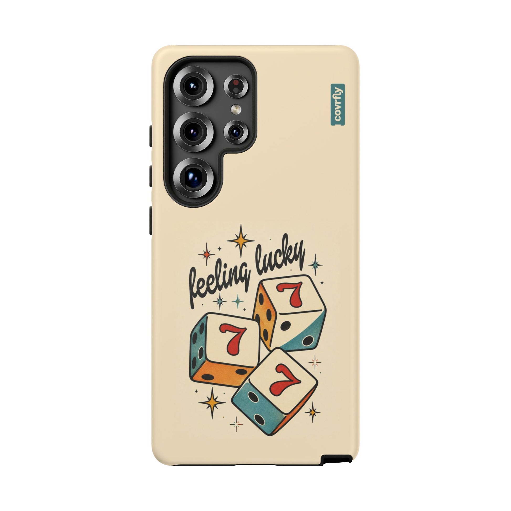 Funda Lucky 7 para Galaxy S25 Ultra Matte Premium - View 1 - Diseño Premium covrfly