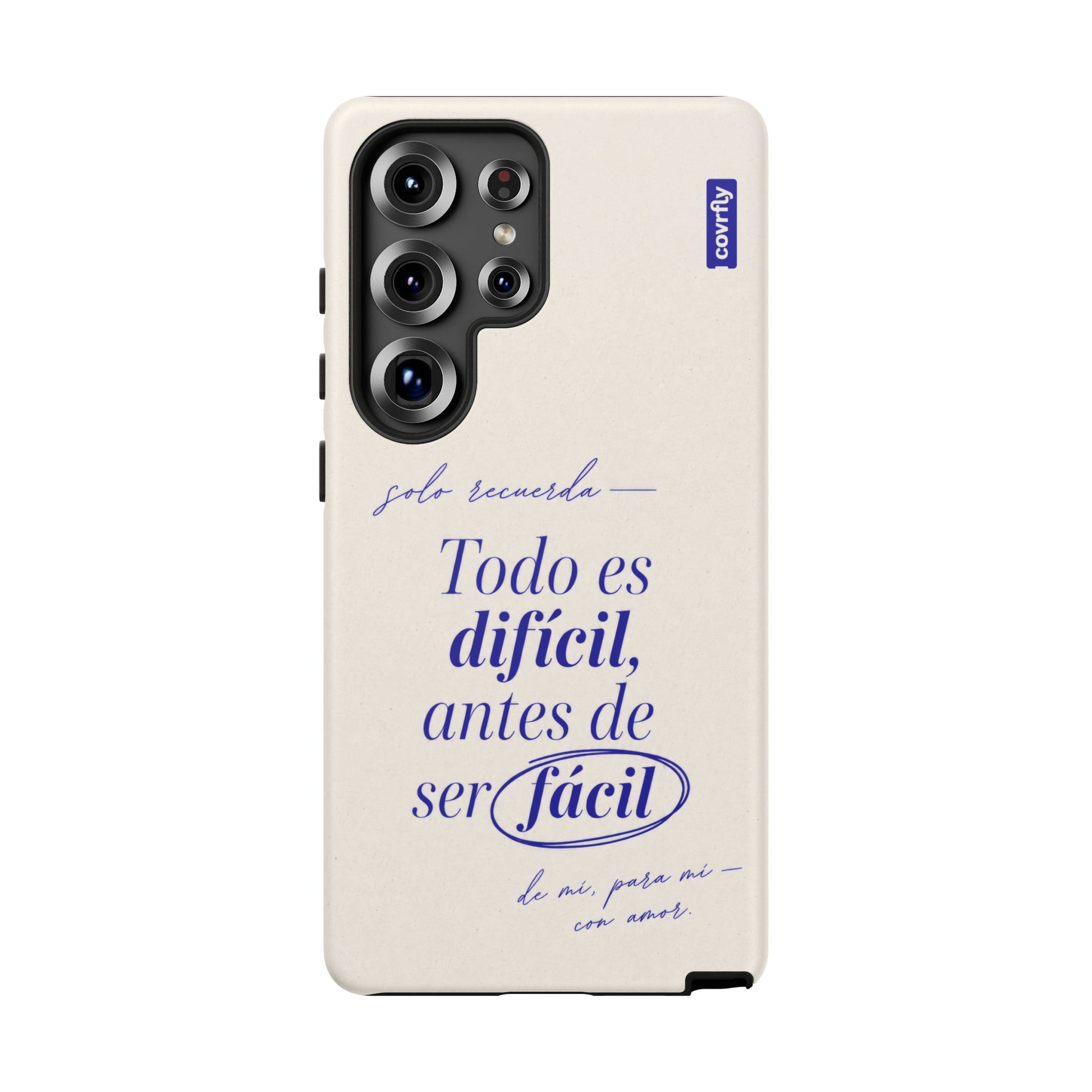 Funda Nota Propia para Galaxy S25 Ultra Matte Premium - View 1 - Diseño Premium covrfly