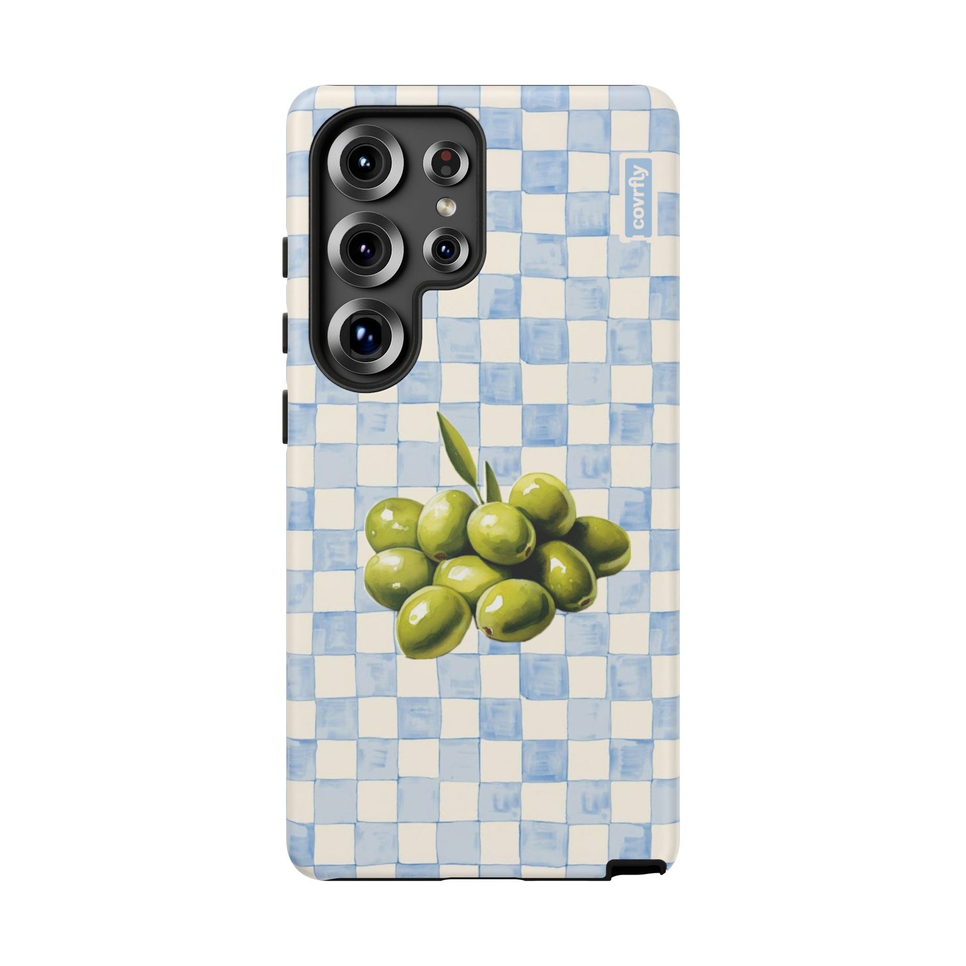 Funda Olive para Galaxy S25 Ultra Matte Premium - View 1 - Diseño Premium covrfly