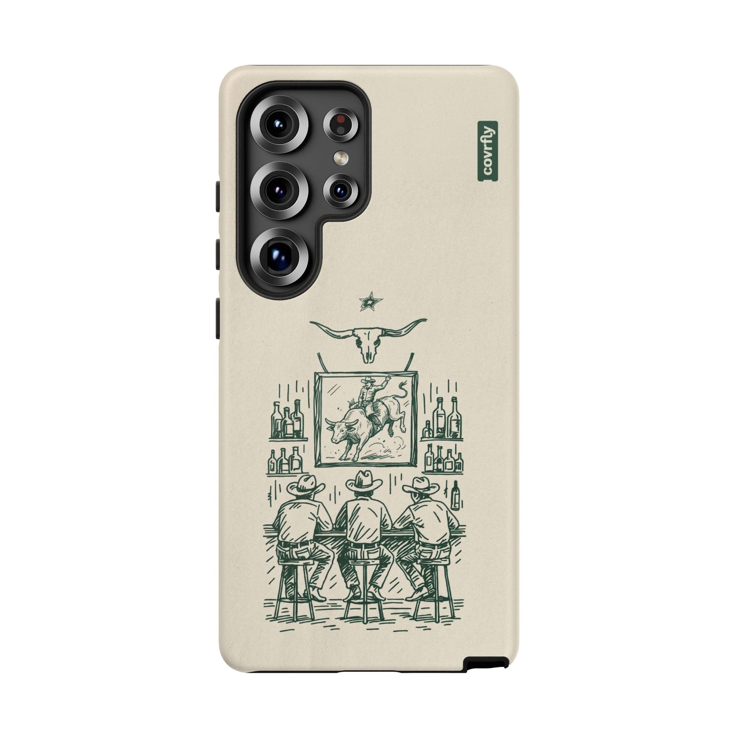 Funda Tres Sillas para Galaxy S25 Ultra Matte Premium - View 1 - Diseño Premium covrfly