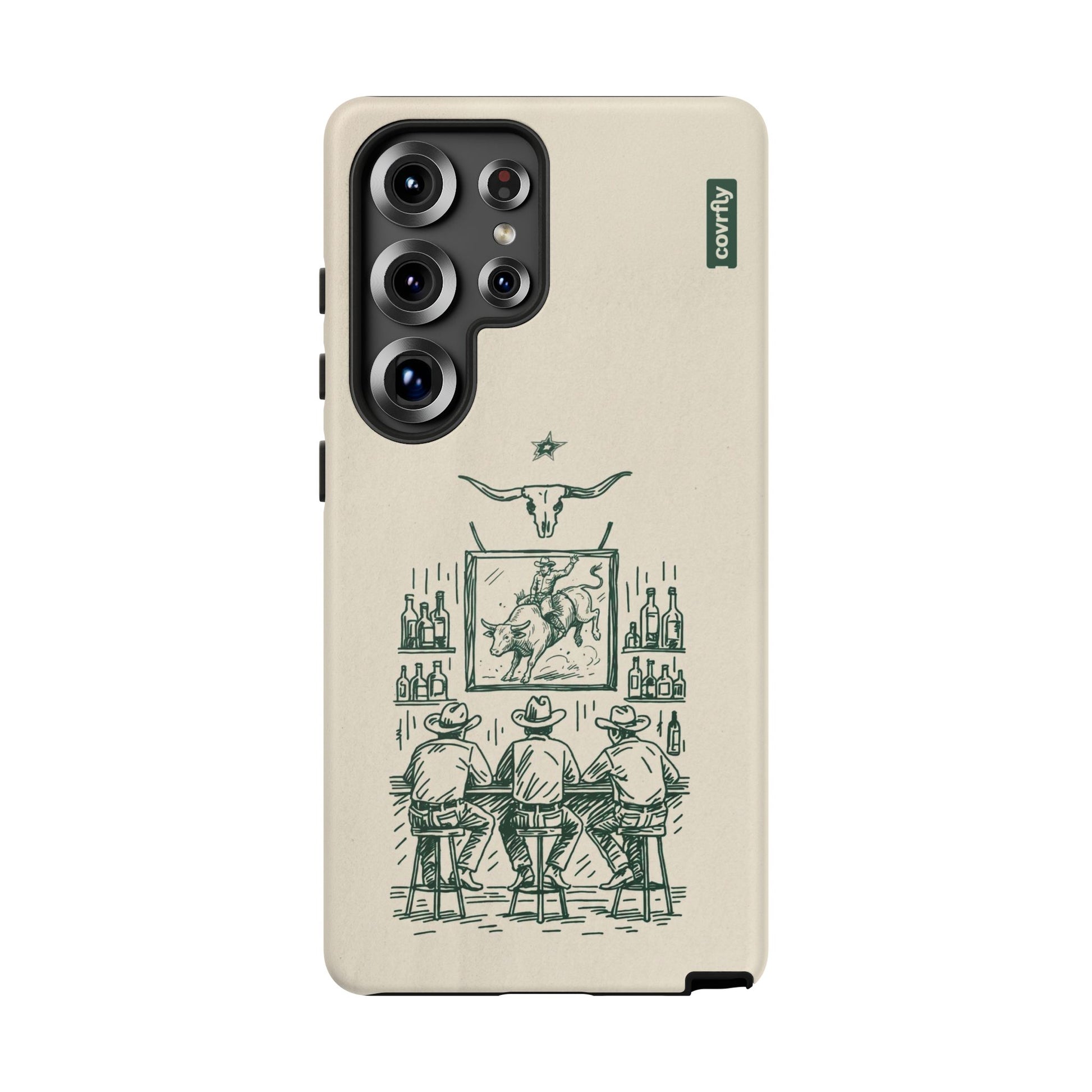 Funda Tres Sillas para Galaxy S25 Ultra Matte Premium - View 1 - Diseño Premium covrfly