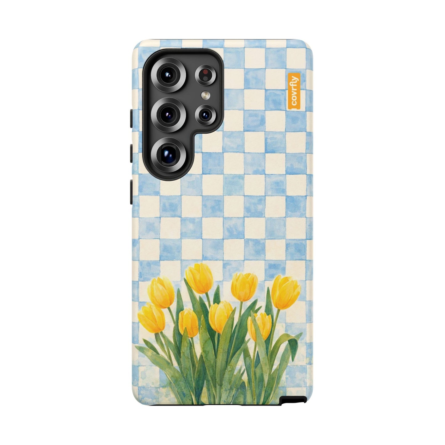 Funda Tulip Shock para Galaxy S25 Ultra Matte Premium - View 1 - Diseño Premium covrfly