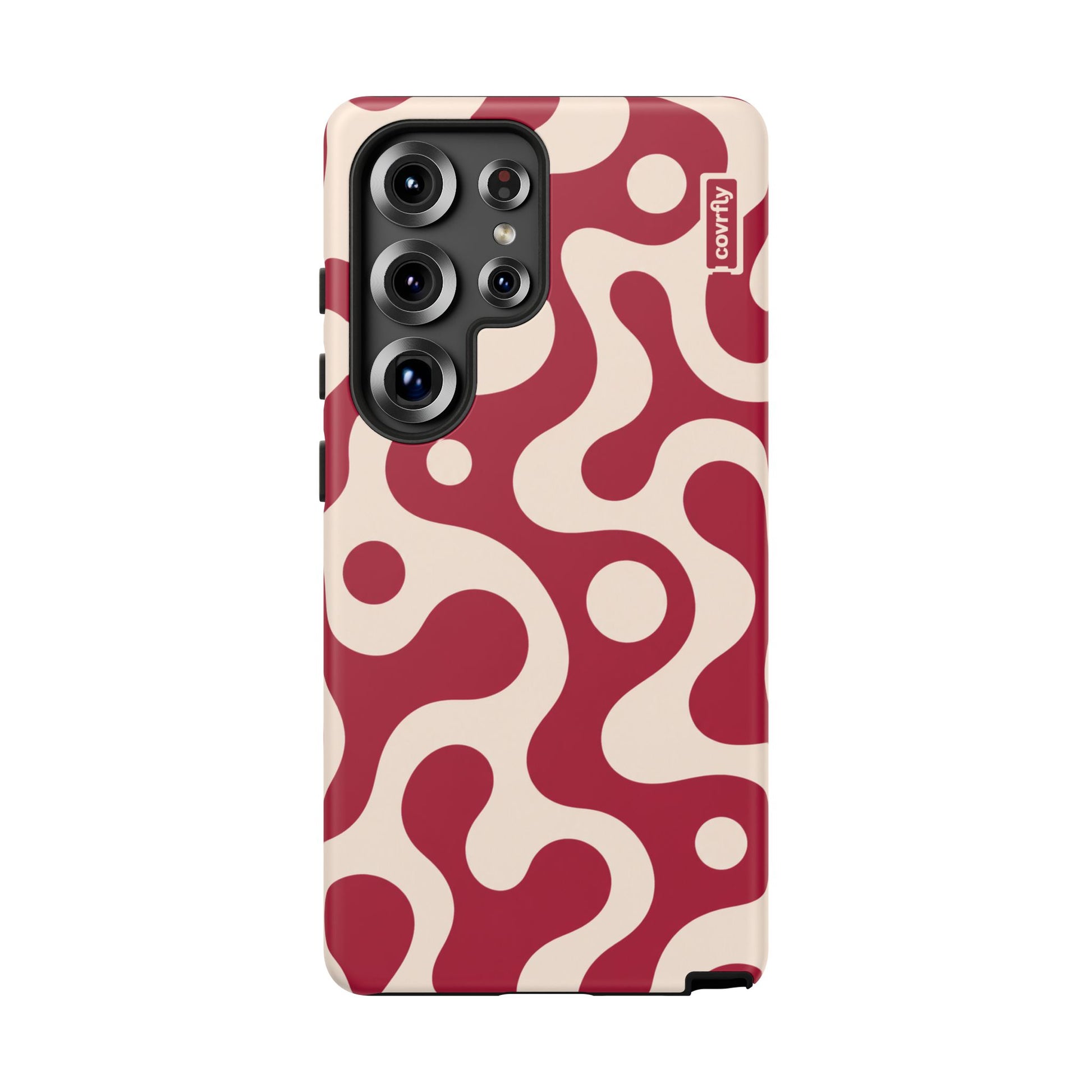 Funda Velvet Swirl para Galaxy S25 Ultra Matte Premium - View 1 - Diseño Premium covrfly