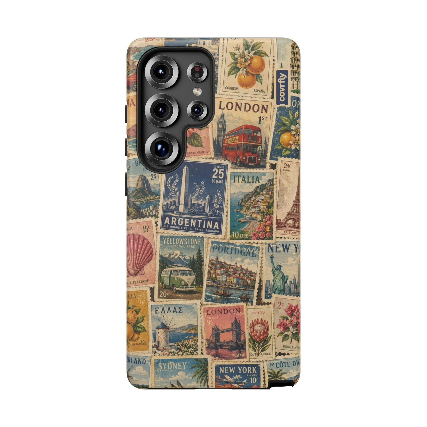 Funda World Tour para Galaxy S25 Ultra Matte Premium - View 1 - Diseño Premium covrfly