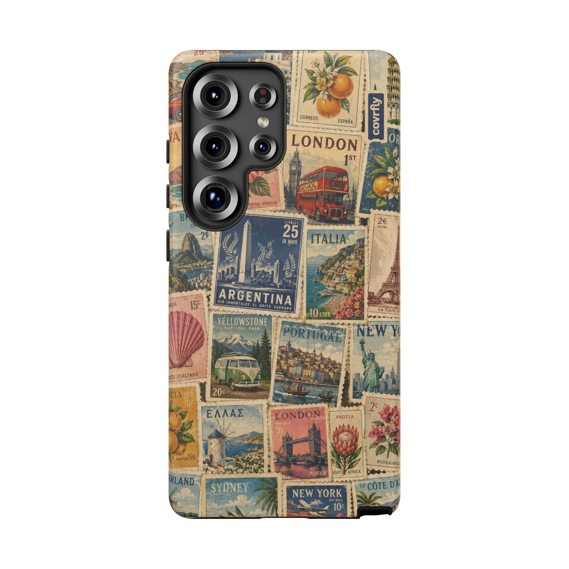 Funda World Tour para Galaxy S25 Ultra Matte Premium - View 1 - Diseño Premium covrfly