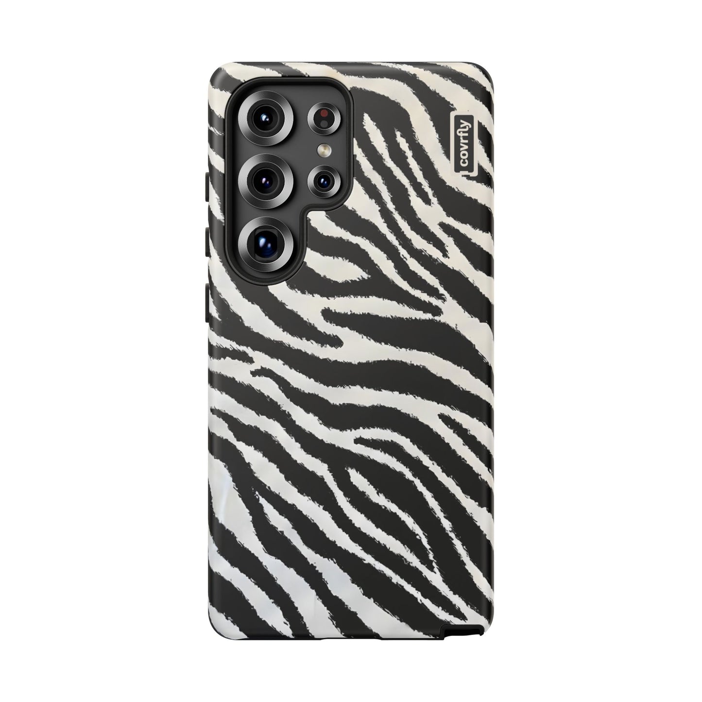 Funda Zebra Mode para Galaxy S25 Ultra Matte Premium - View 1 - Diseño Premium covrfly