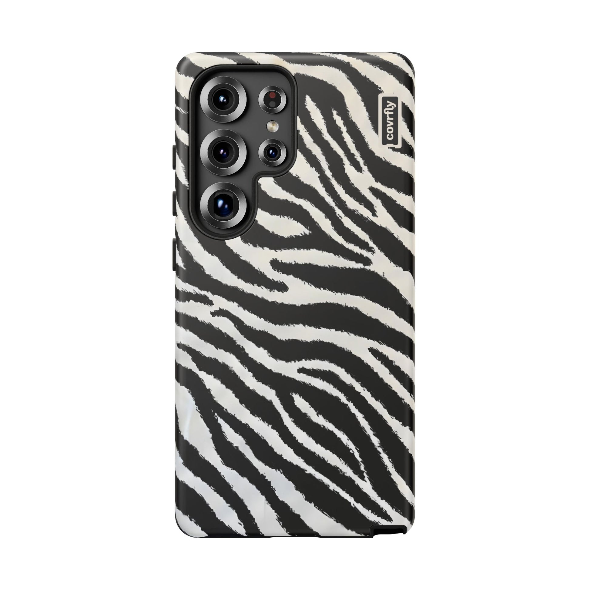 Funda Zebra Mode para Galaxy S25 Ultra Matte Premium - View 1 - Diseño Premium covrfly