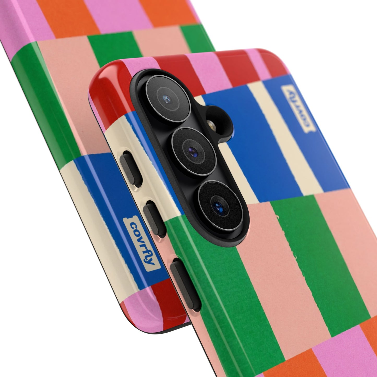 Funda Franjas Rotas para Galaxy S26+ - View 2 - Diseño Premium covrfly