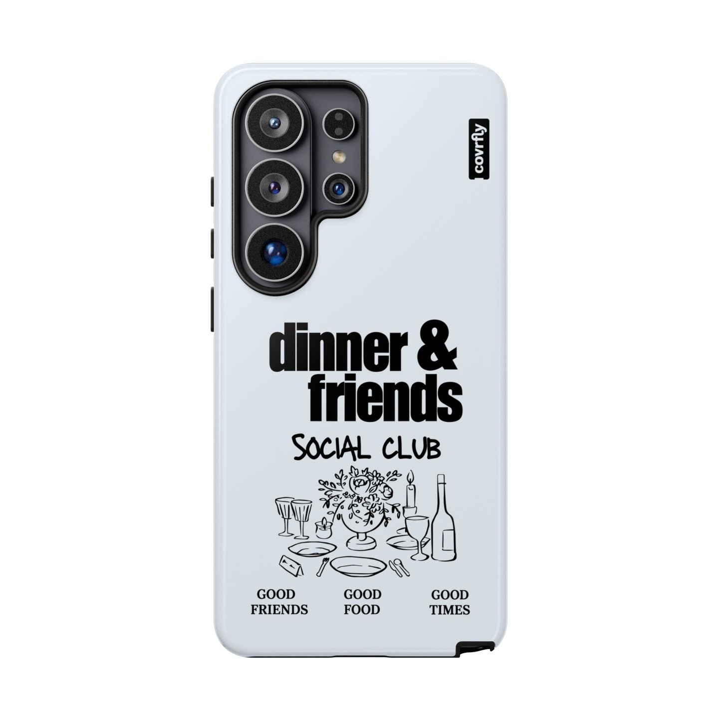 Funda Dinner & Friends para Galaxy S26 Ultra - View 1 - Diseño Premium covrfly
