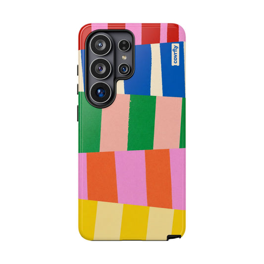 Funda Franjas Rotas para Galaxy S26 Ultra - View 1 - Diseño Premium covrfly