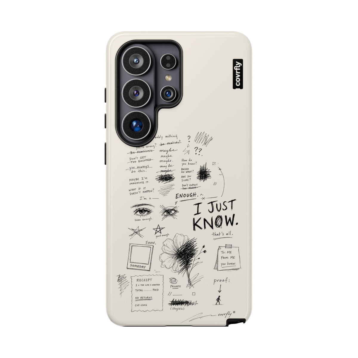 Funda I Just Know para Galaxy S26 Ultra - View 1 - Diseño Premium covrfly