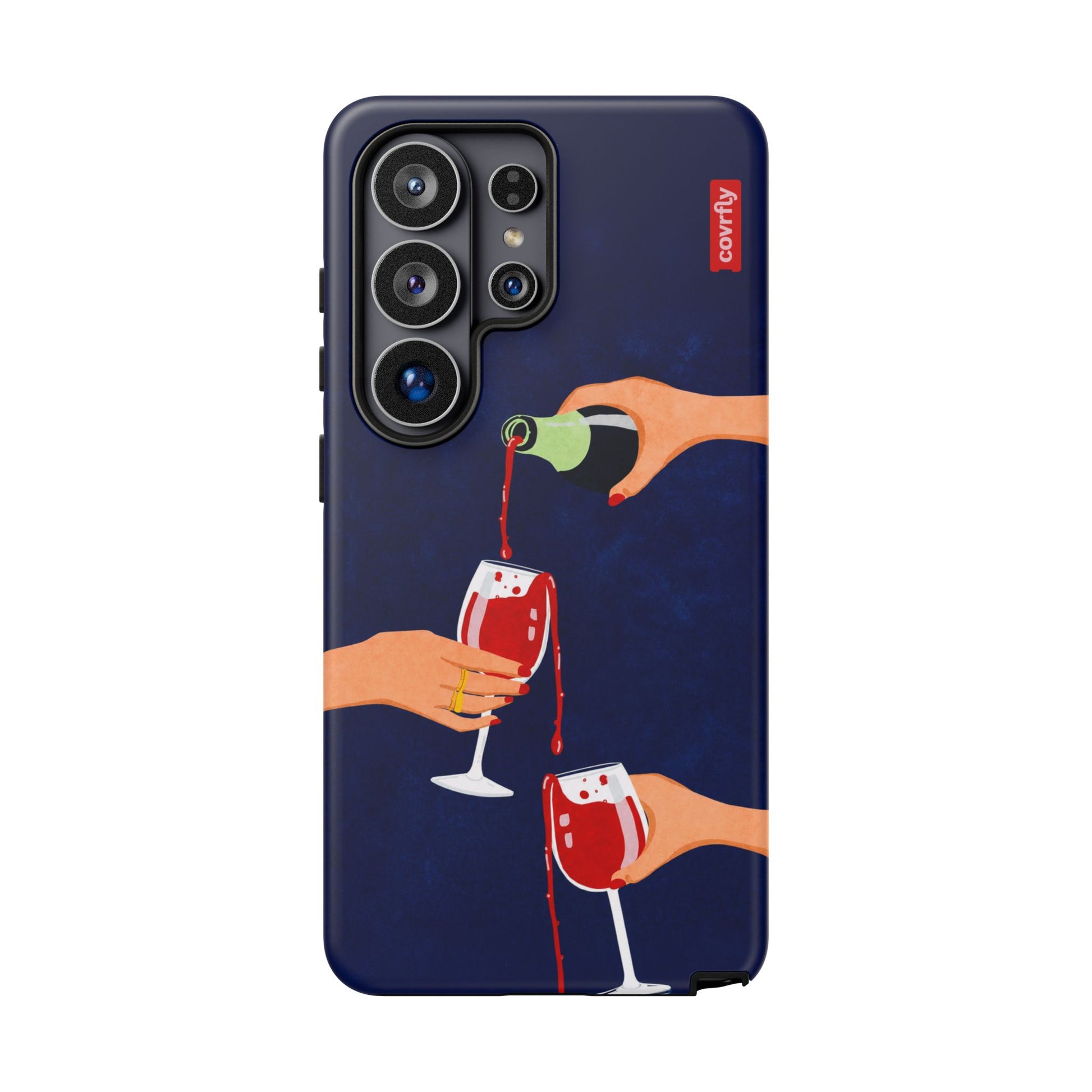 Funda Cheers Caos para Galaxy S26 Ultra Matte Premium - View 1 - Diseño Premium covrfly