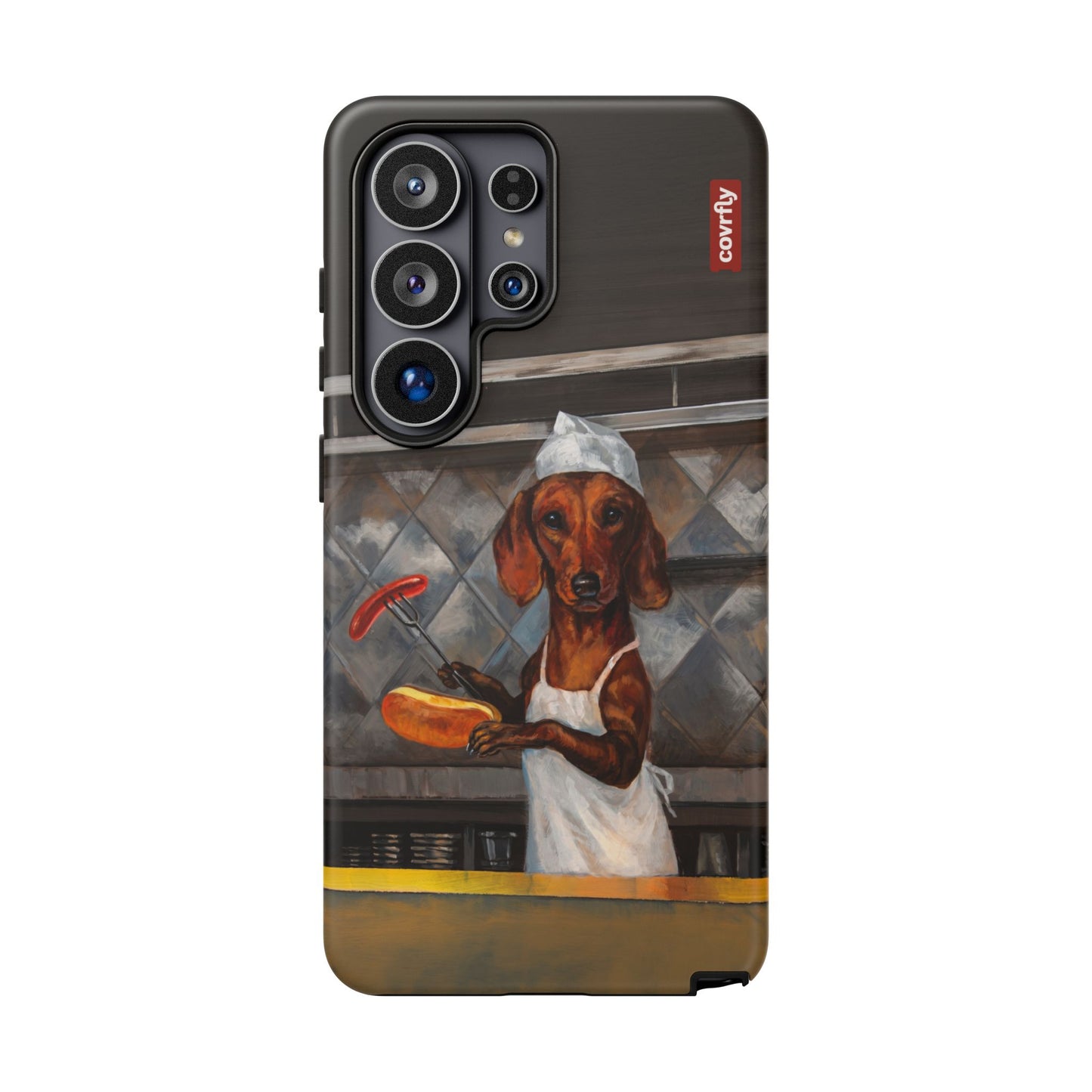 Funda Chef Salchicha para Galaxy S26 Ultra Matte Premium - View 1 - Diseño Premium covrfly