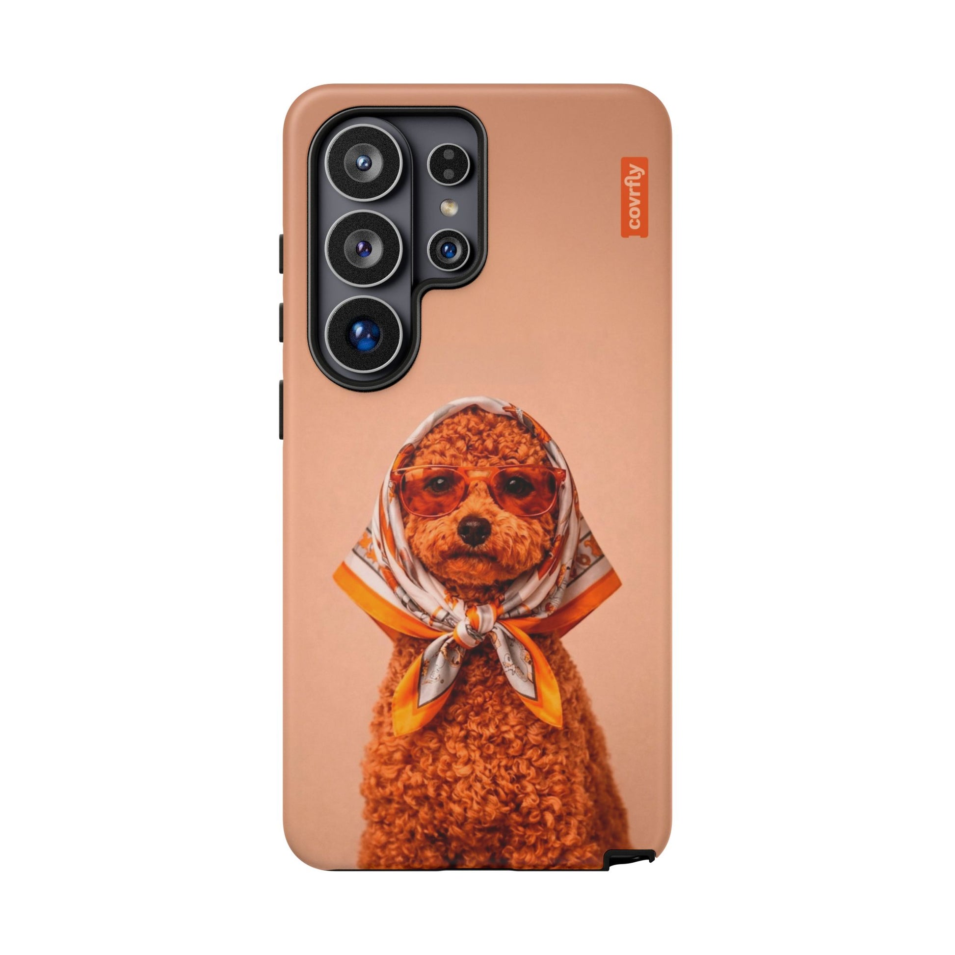 Funda Couture Pup para Galaxy S26 Ultra Matte Premium - View 1 - Diseño Premium covrfly