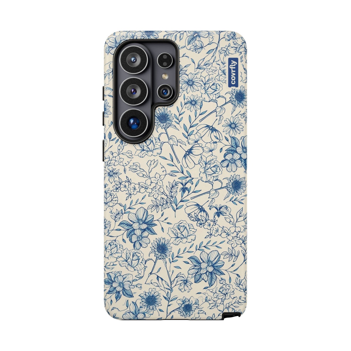 Funda Línea Botánica para Galaxy S26 Ultra Matte Premium - View 1 - Diseño Premium covrfly