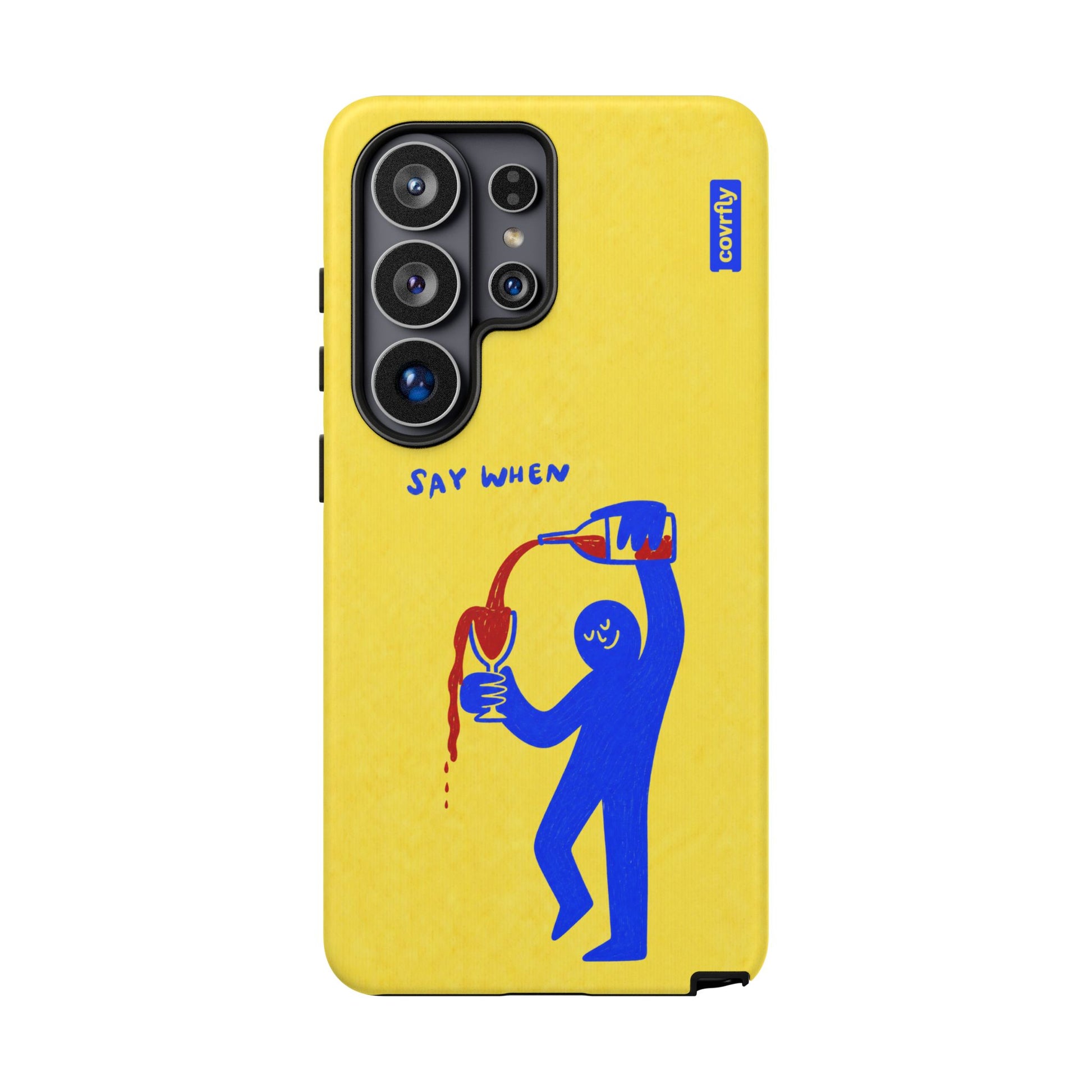 Funda Say When para Galaxy S26 Ultra Matte Premium - View 1 - Diseño Premium covrfly