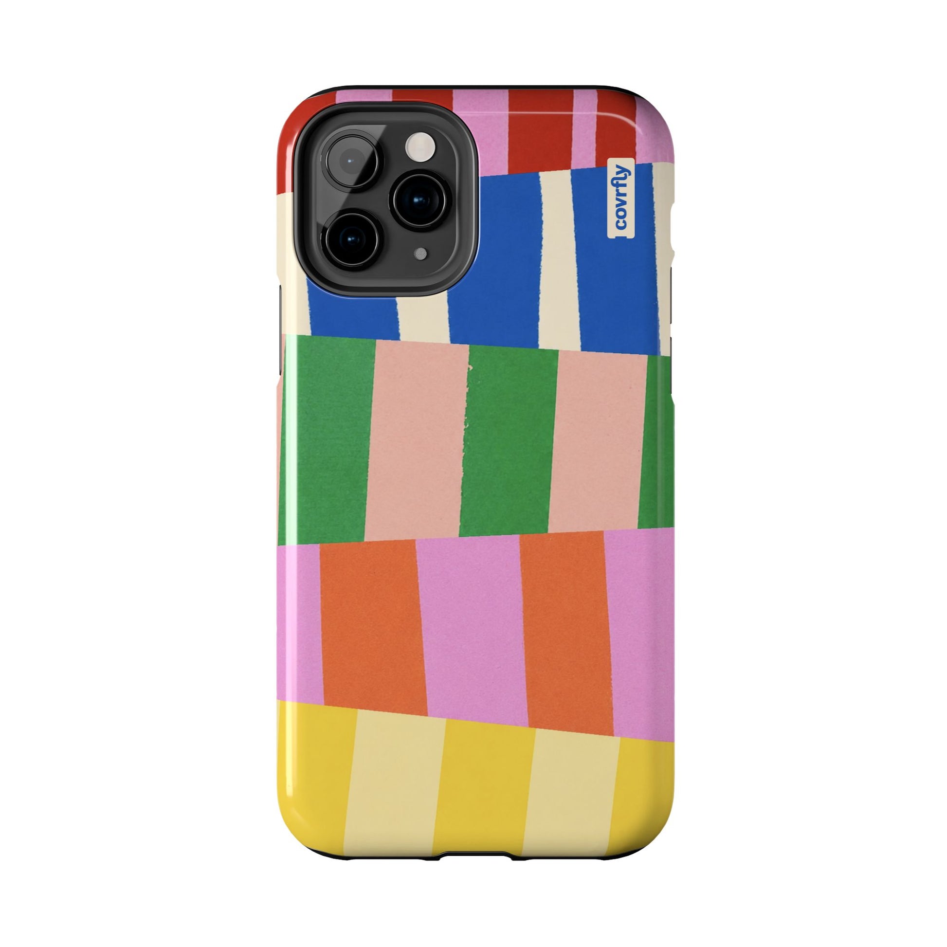 Funda Franjas Rotas para iPhone 11 Pro - View 1 - Diseño Premium covrfly