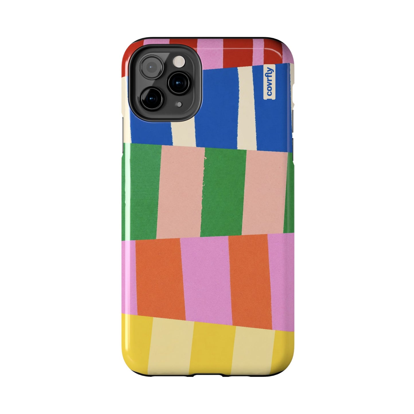 Funda Franjas Rotas para iPhone 11 Pro Max - View 1 - Diseño Premium covrfly