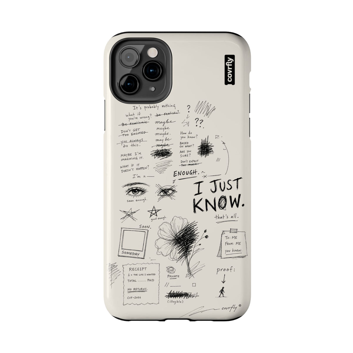 Funda I Just Know para iPhone 11 Pro Max - View 1 - Diseño Premium covrfly