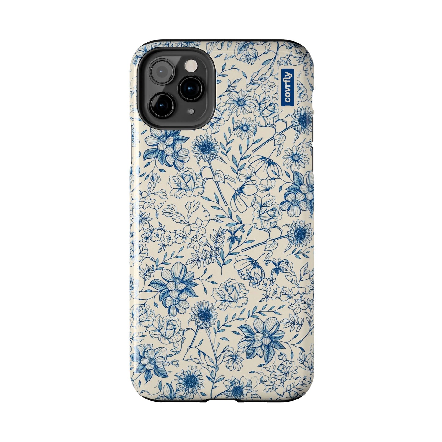 Funda Línea Botánica para iPhone 11 Pro Max - View 1 - Diseño Premium covrfly