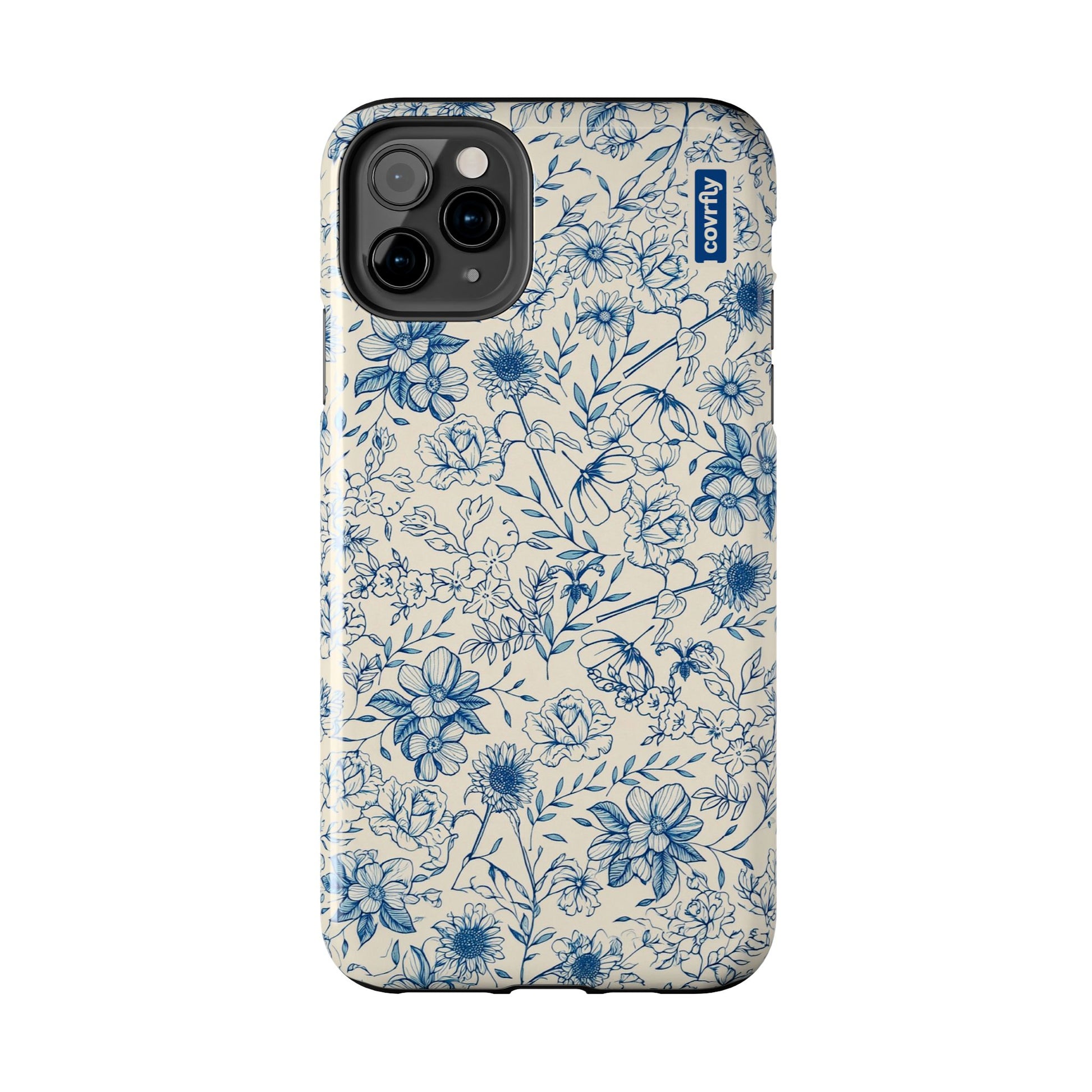 Funda Línea Botánica para iPhone 11 Pro Max - View 1 - Diseño Premium covrfly