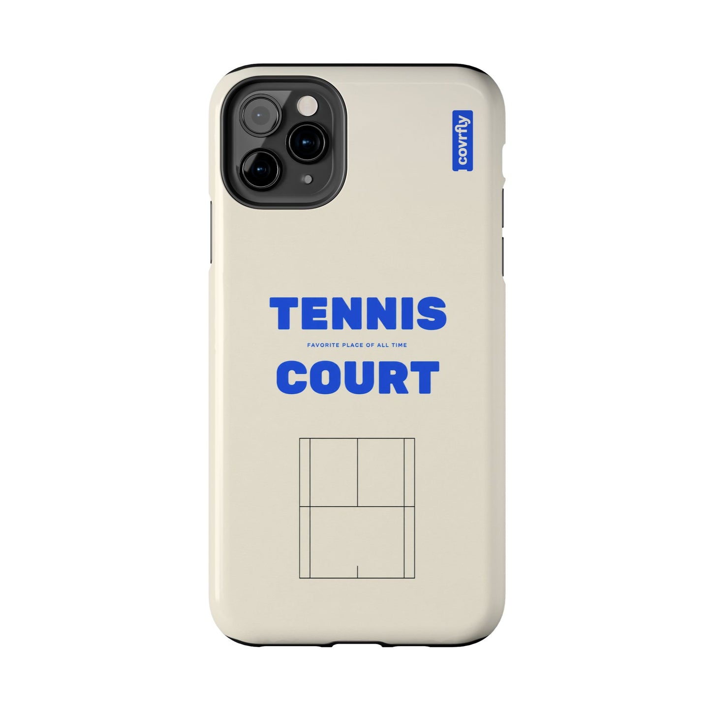Funda Tennis Court para iPhone 11 Pro Max - View 1 - Diseño Premium covrfly