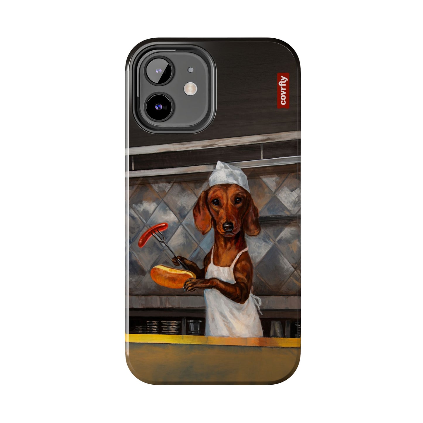Funda Chef Salchicha para iPhone 12 - View 1 - Diseño Premium covrfly