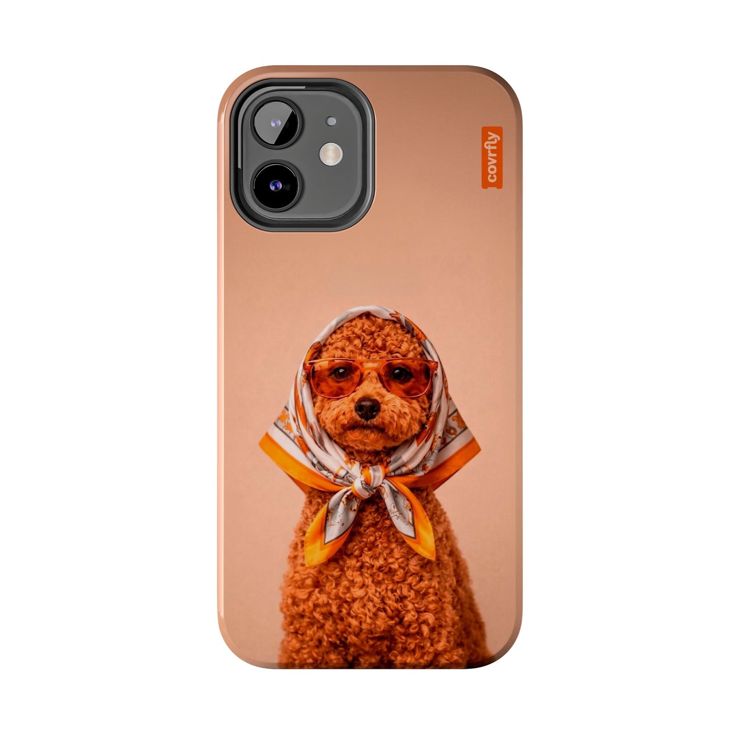 Funda Couture Pup para iPhone 12 - View 1 - Diseño Premium covrfly