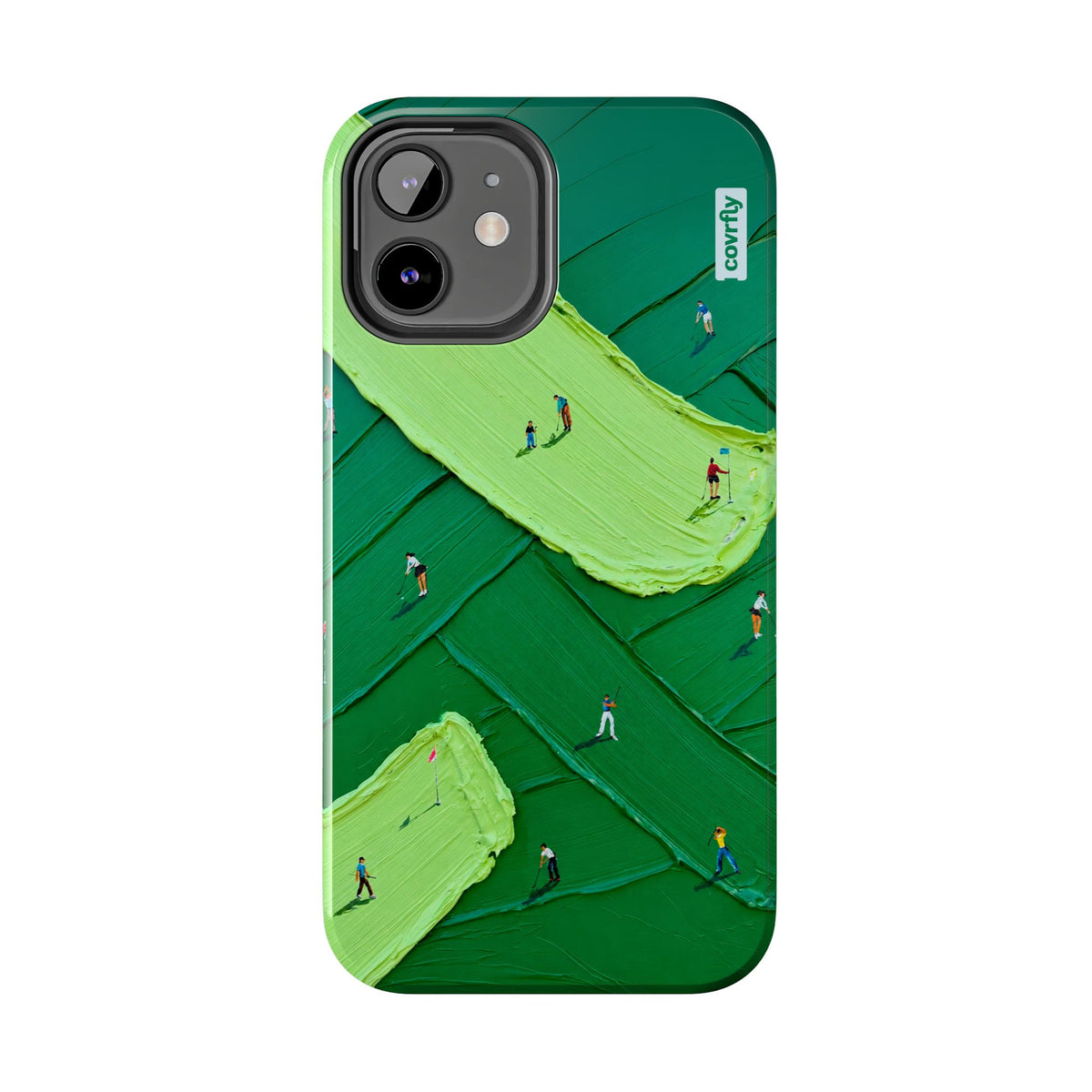 Funda Golf Miniatura para iPhone 12 - View 1 - Diseño Premium covrfly