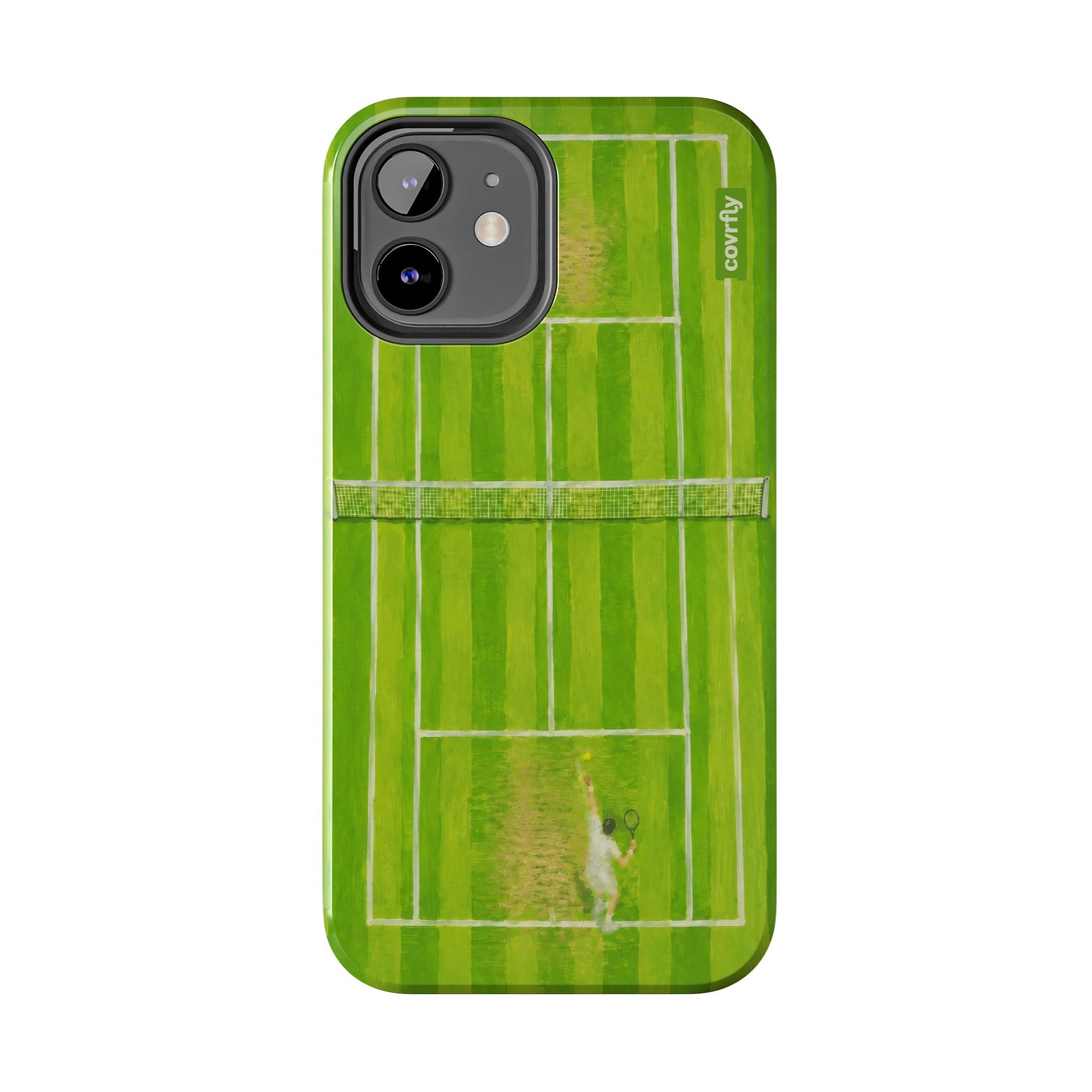 Funda Green Court para iPhone 12 - View 1 - Diseño Premium covrfly