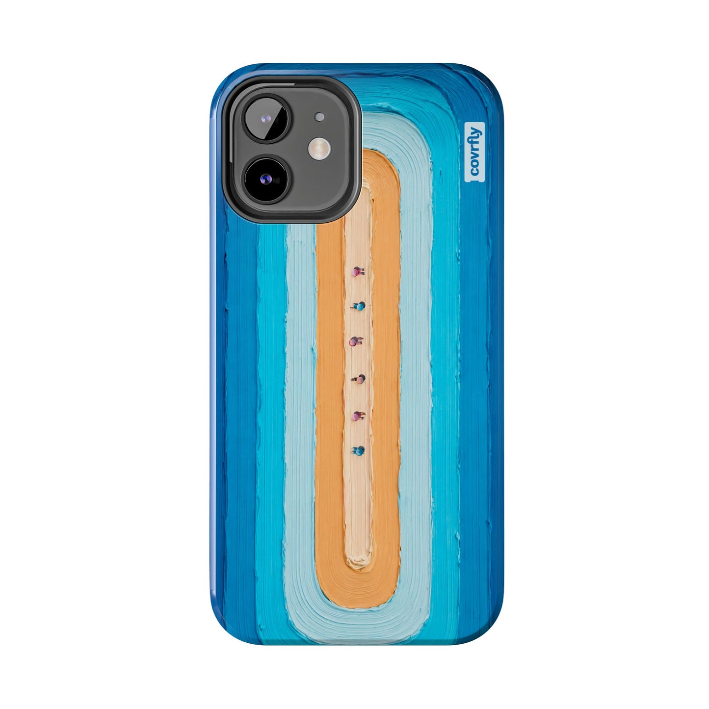 Funda Mar Miniatura para iPhone 12 - View 1 - Diseño Premium covrfly