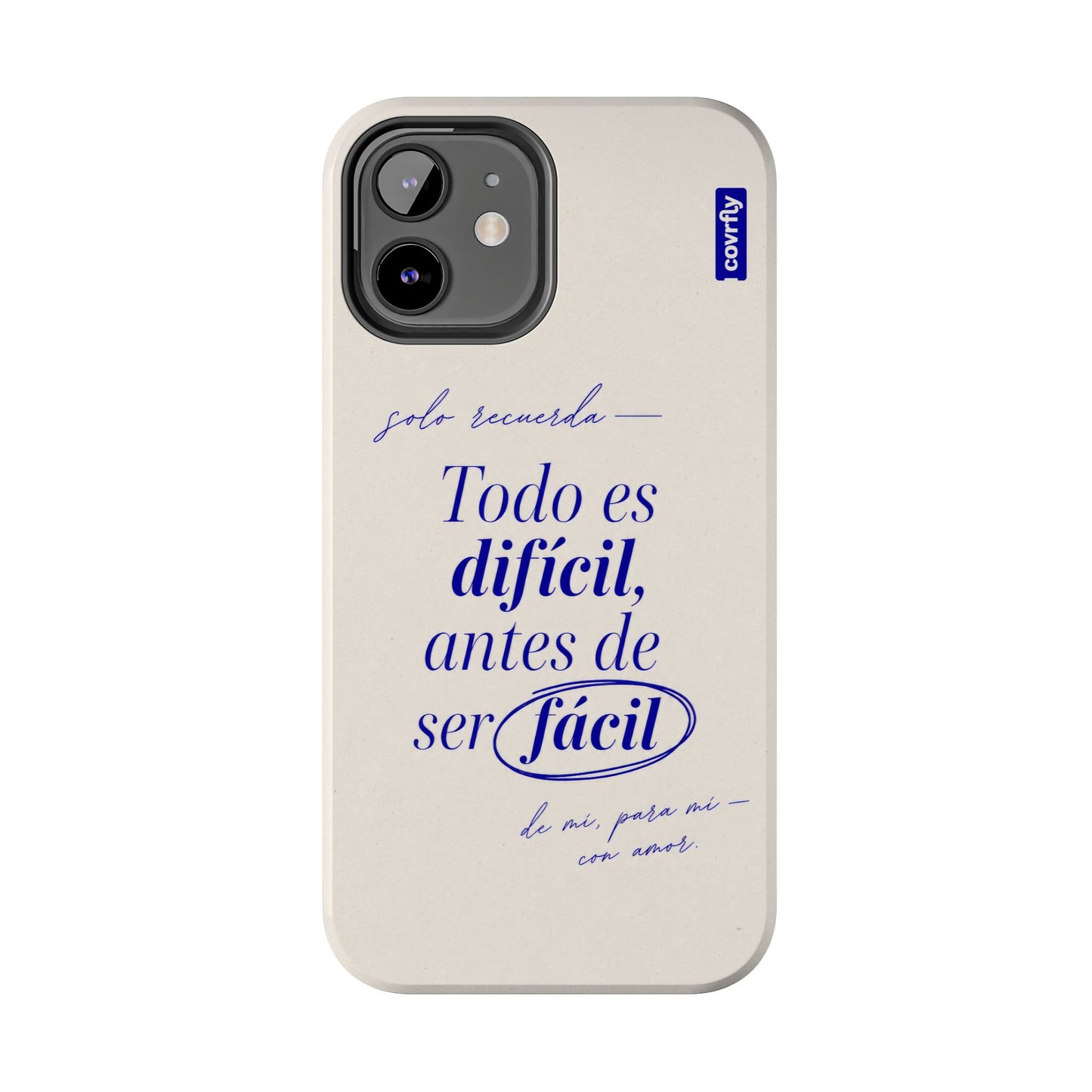 Funda Nota Propia para iPhone 12 - View 1 - Diseño Premium covrfly