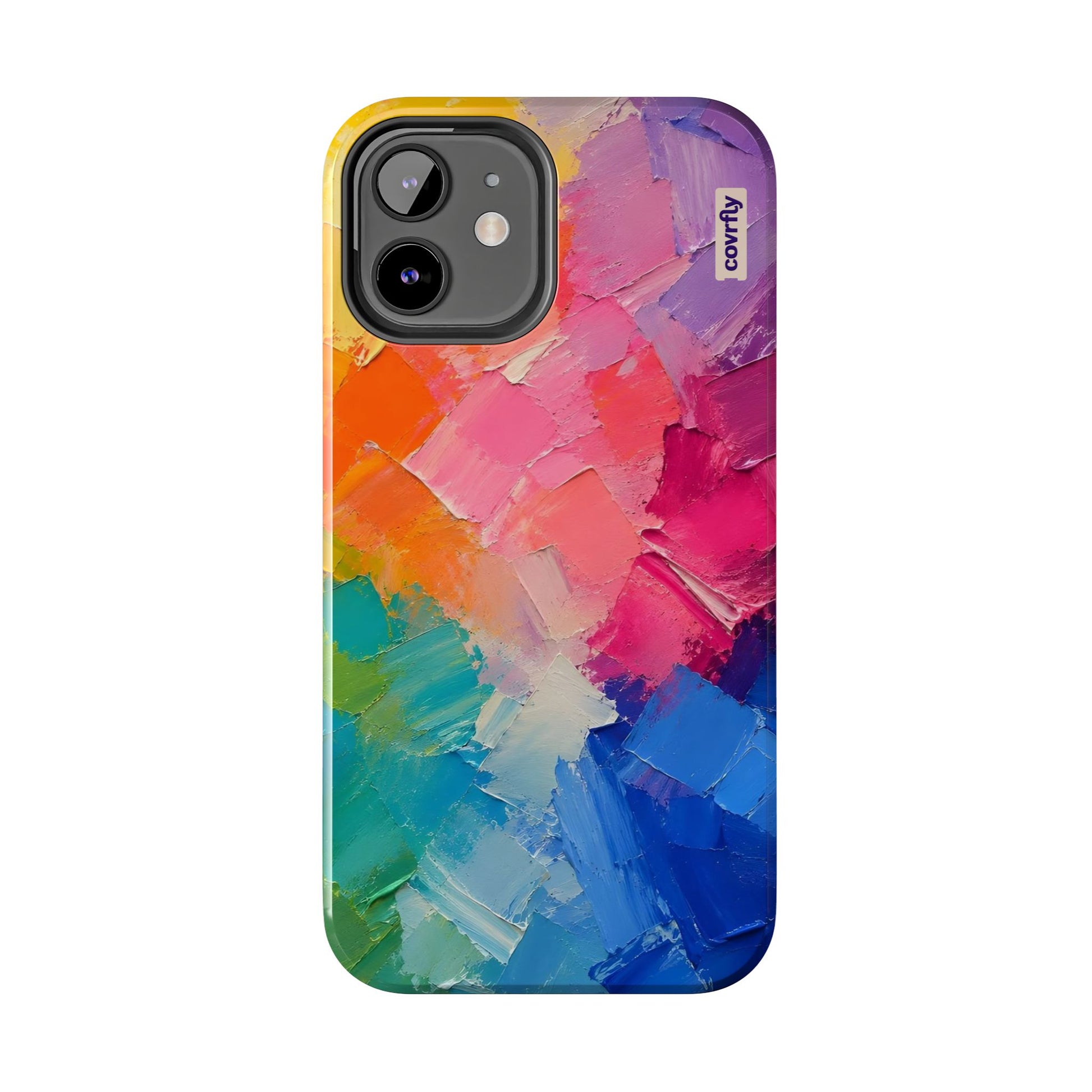 Funda Óleo Vivo para iPhone 12 - View 1 - Diseño Premium covrfly