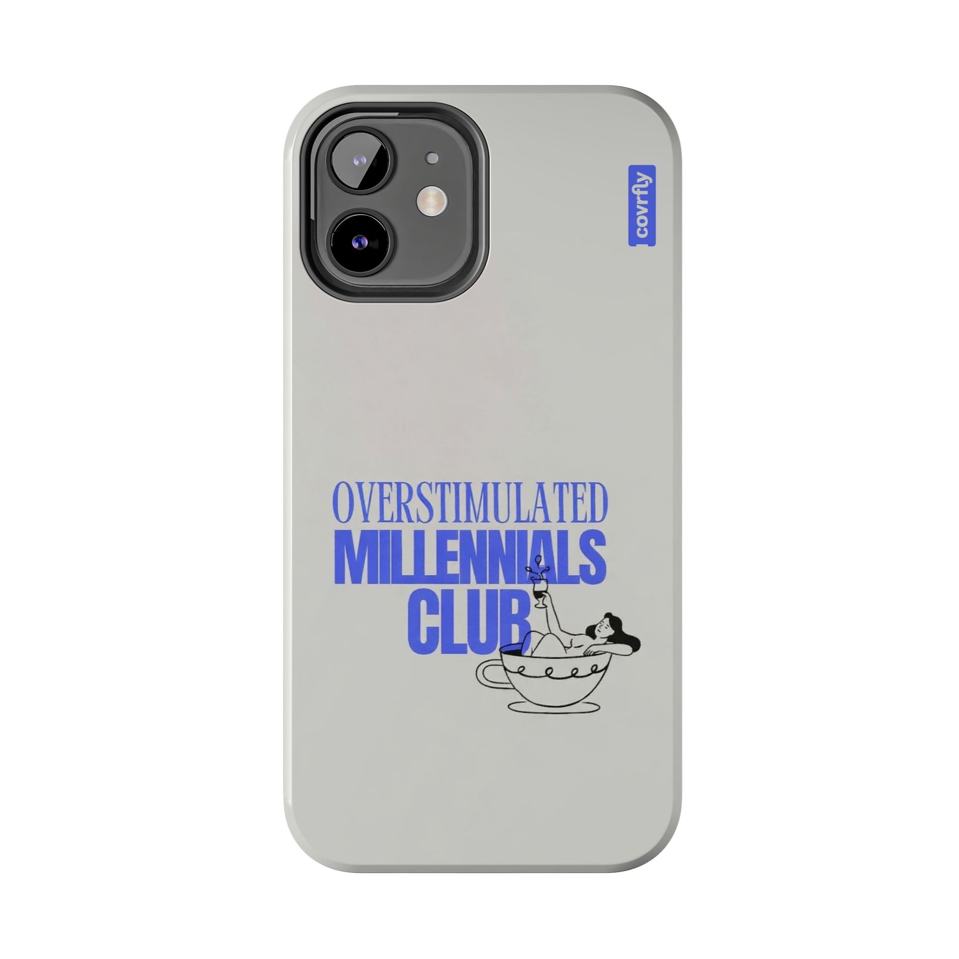 Funda Overstimulated Club para iPhone 12 - View 1 - Diseño Premium covrfly