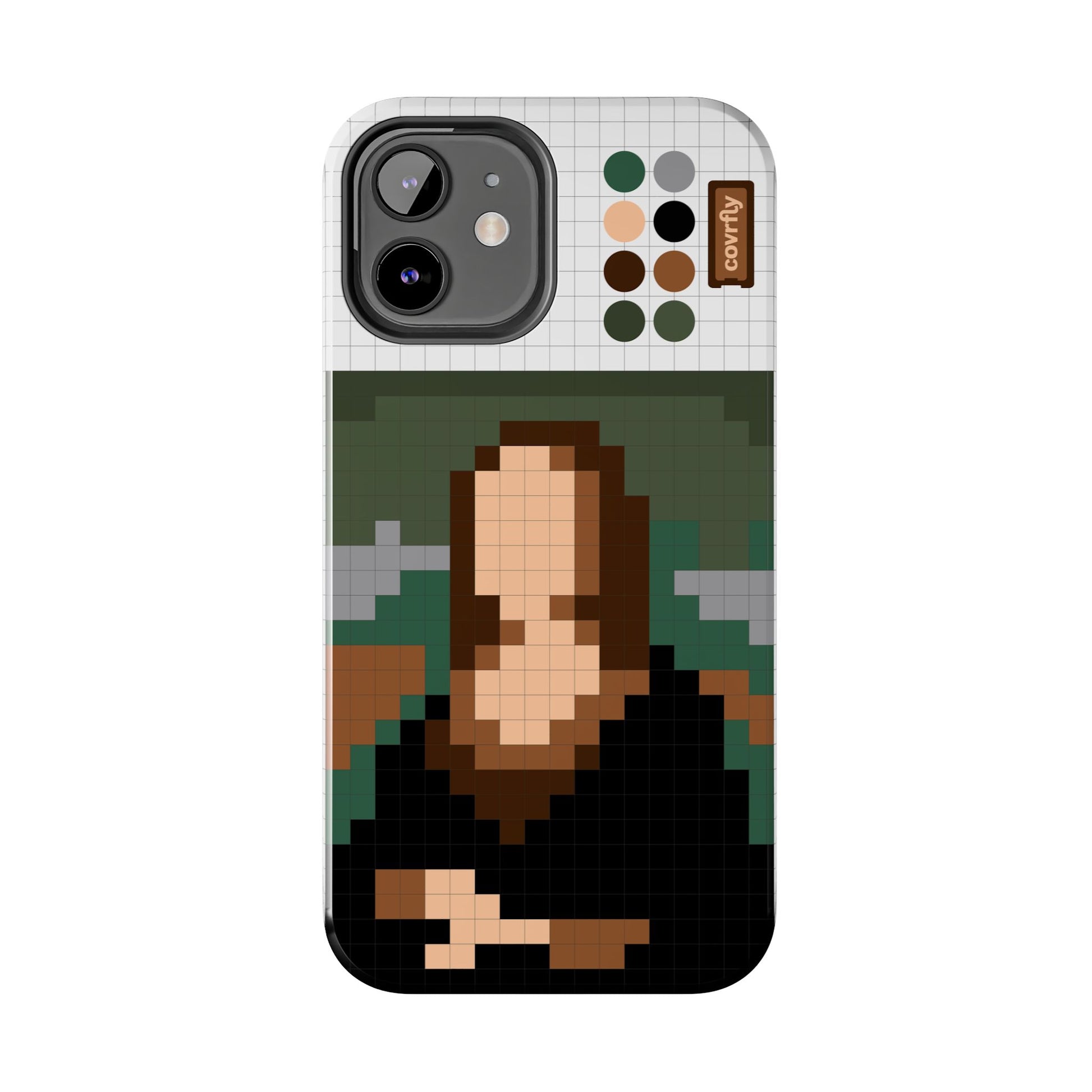 Funda Pixel Lisa para iPhone 12 - View 1 - Diseño Premium covrfly