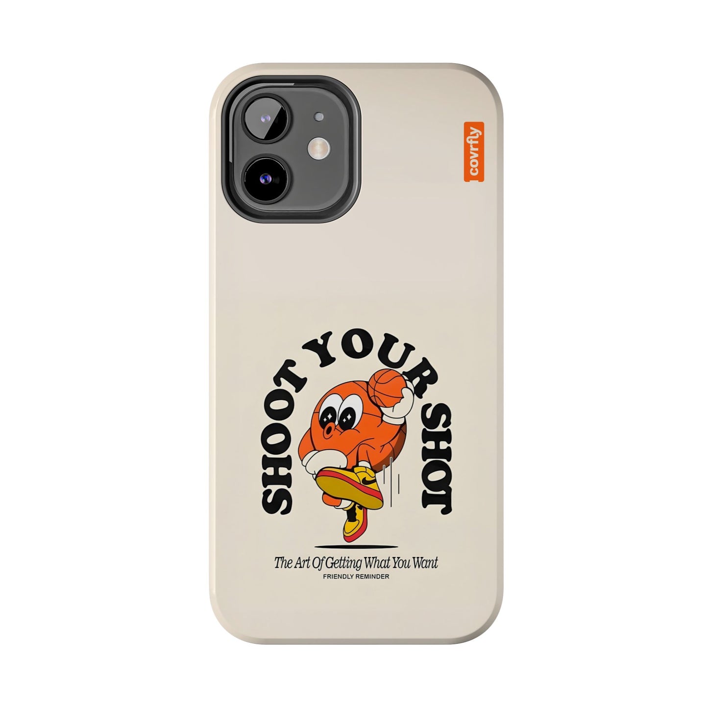 Funda Shoot Your Shot para iPhone 12 - View 1 - Diseño Premium covrfly