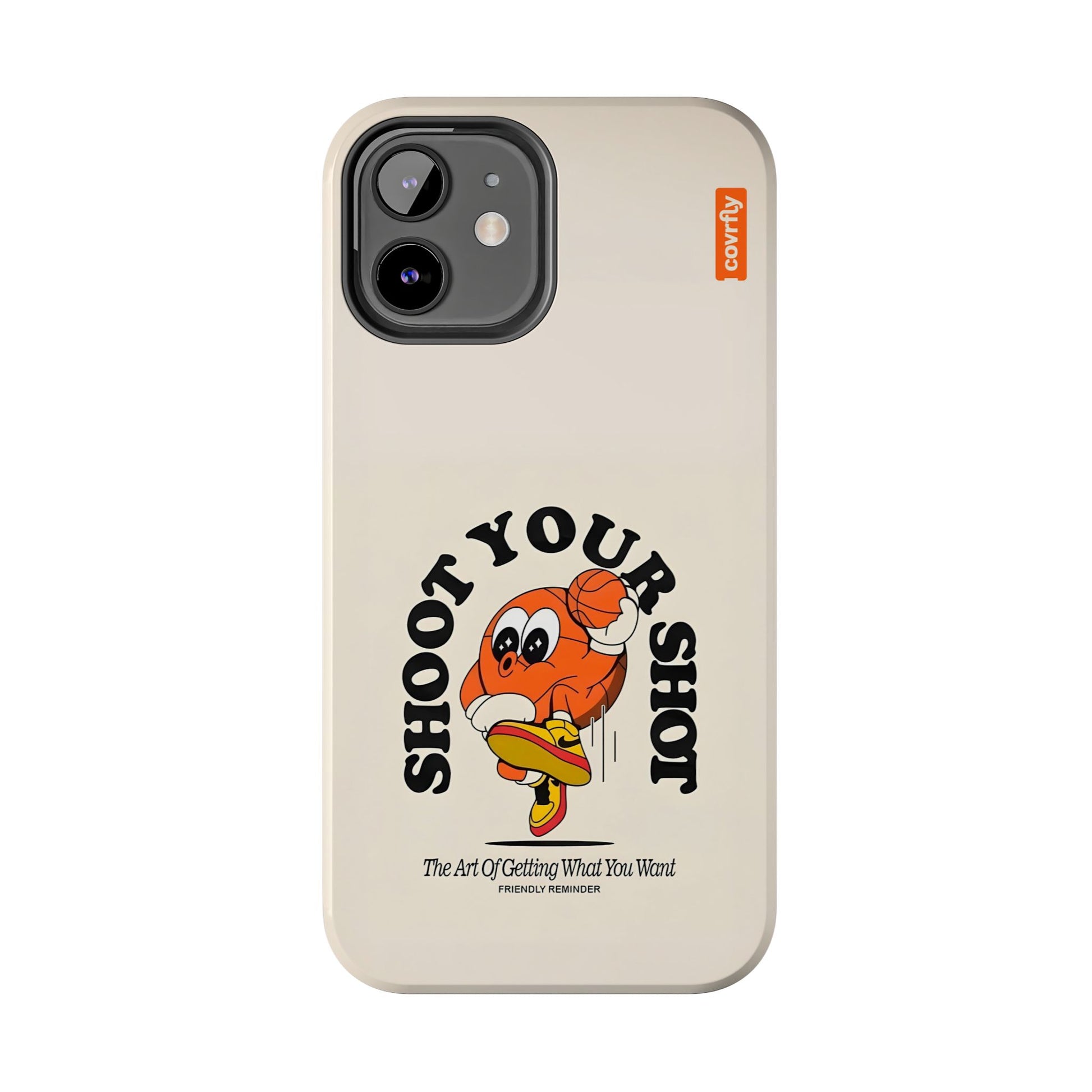 Funda Shoot Your Shot para iPhone 12 - View 1 - Diseño Premium covrfly