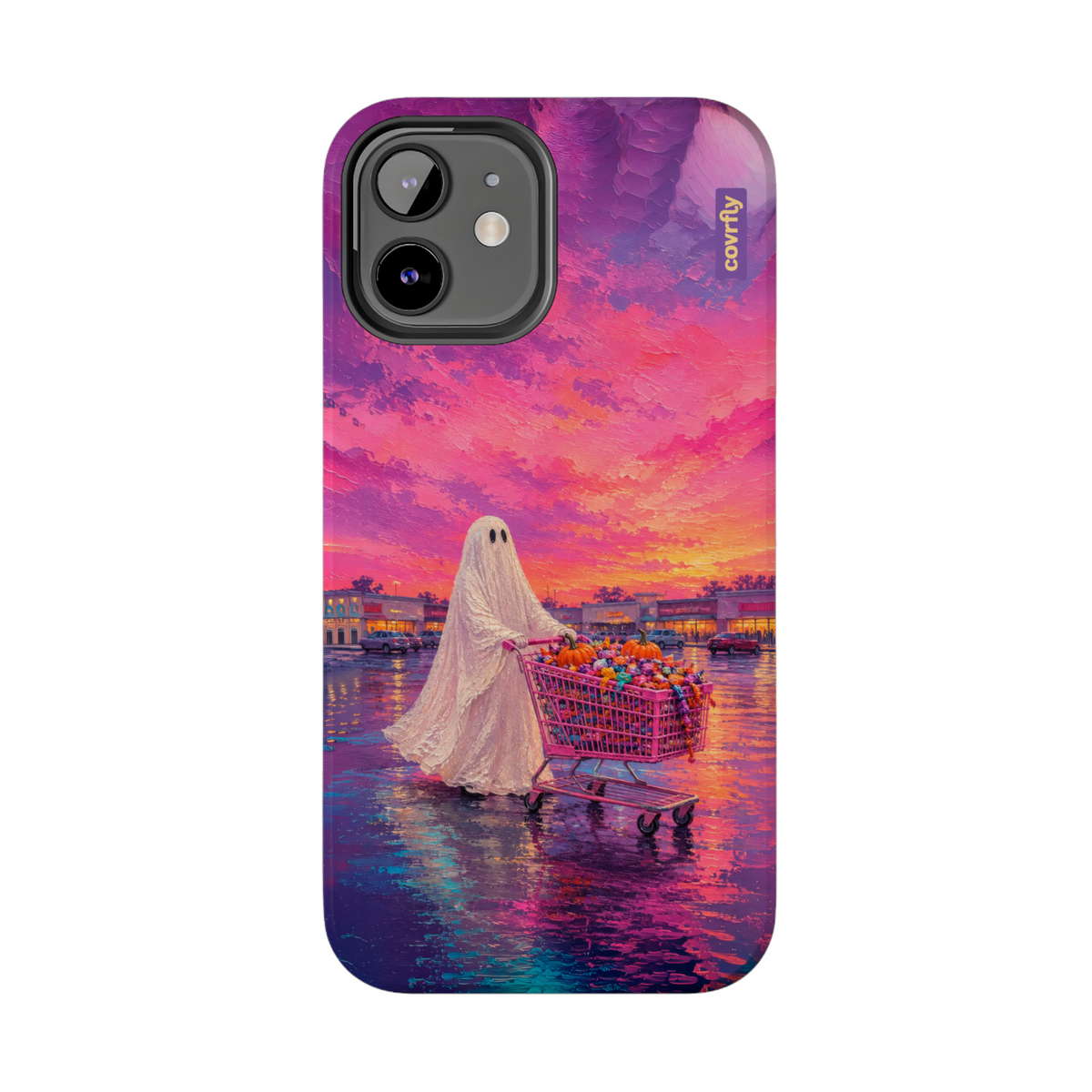 Funda Shopaholic Spirit para iPhone 12 - View 1 - Diseño Premium covrfly