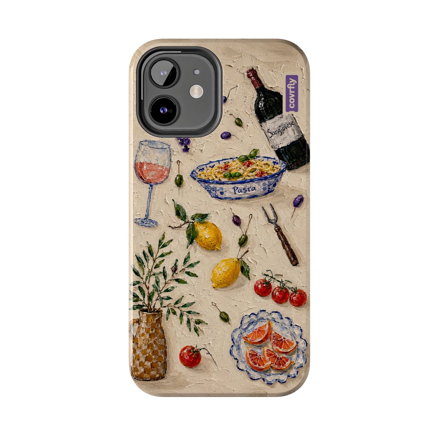 Funda Trattoria para iPhone 12 - View 1 - Diseño Premium covrfly